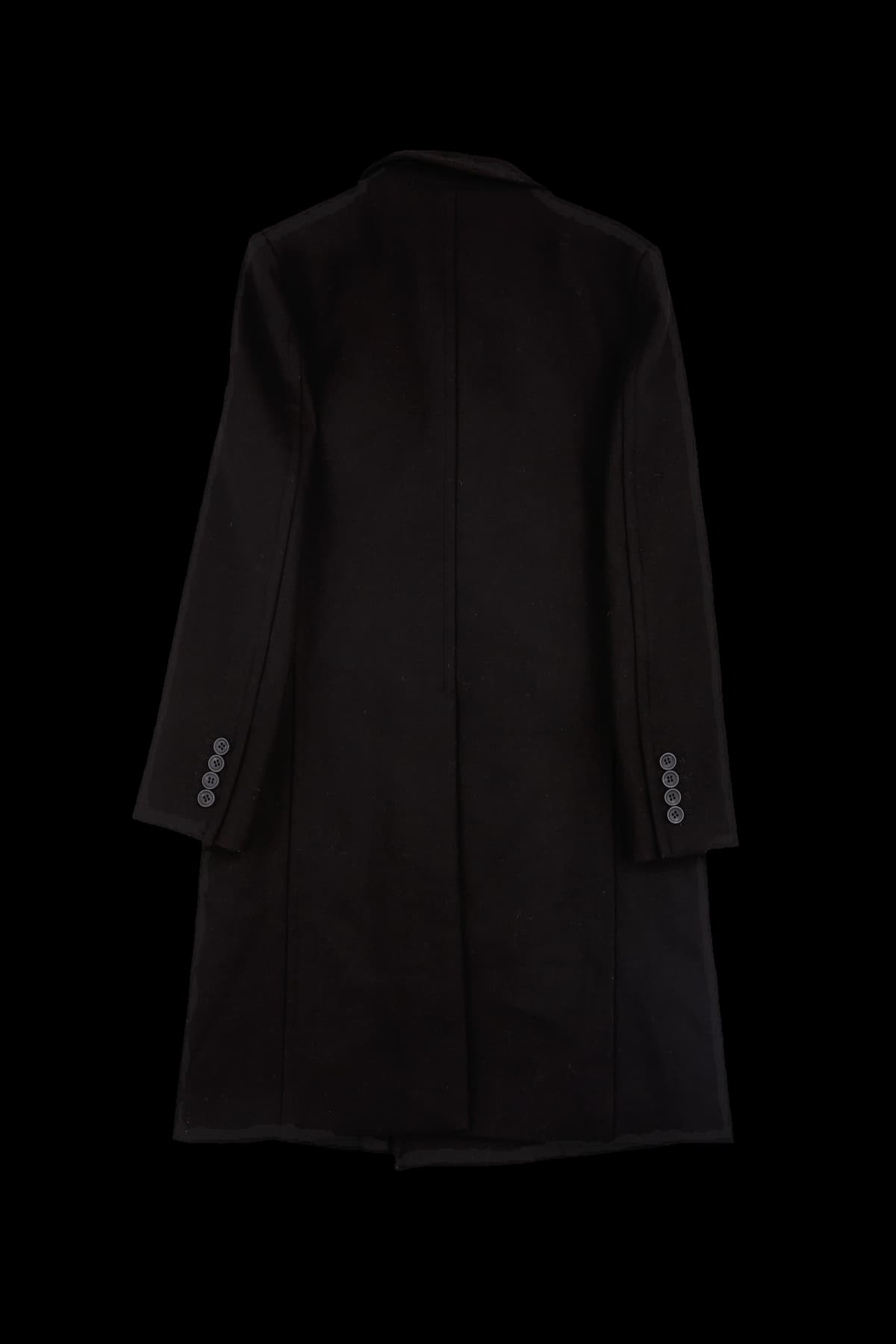 [남성]더블 버튼 미디 코트 