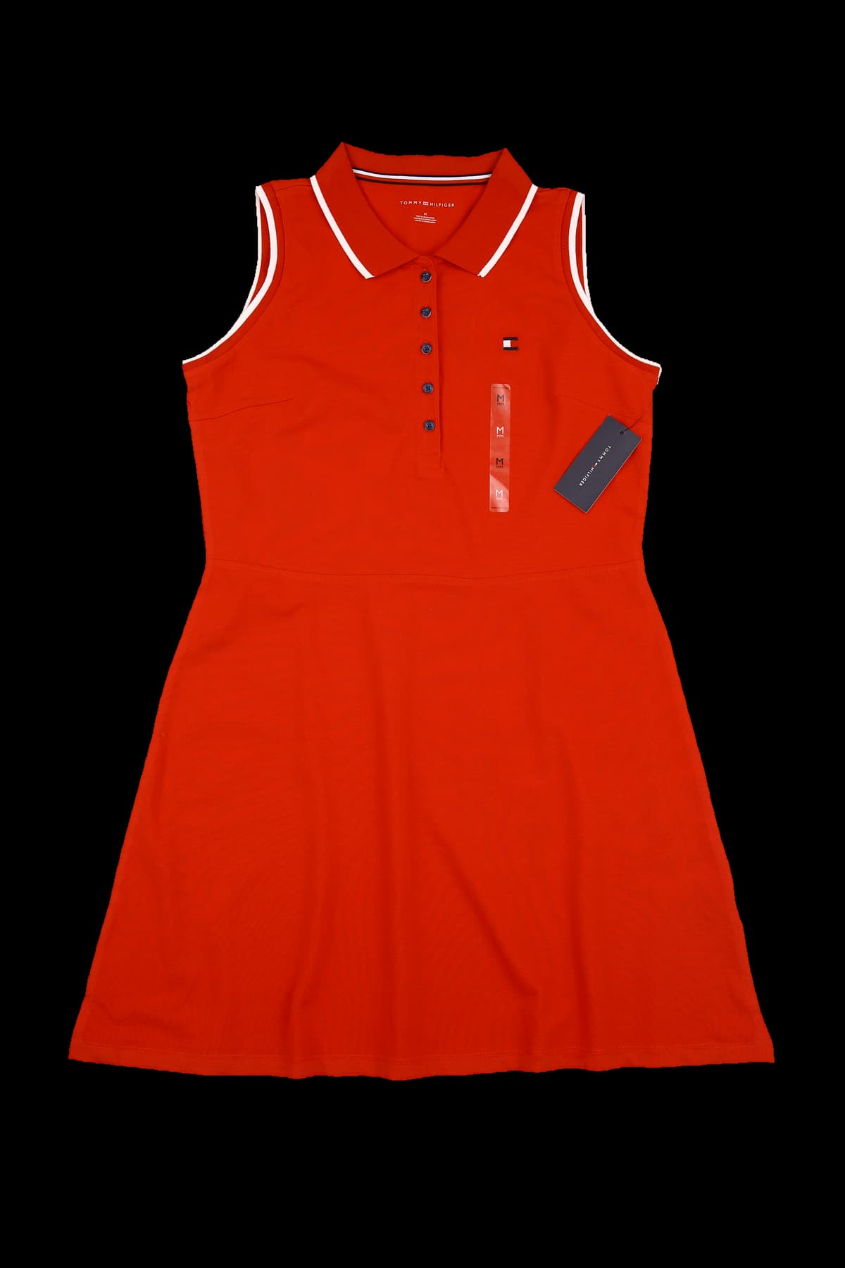 [새상품] 슬리브리스 카라 원피스