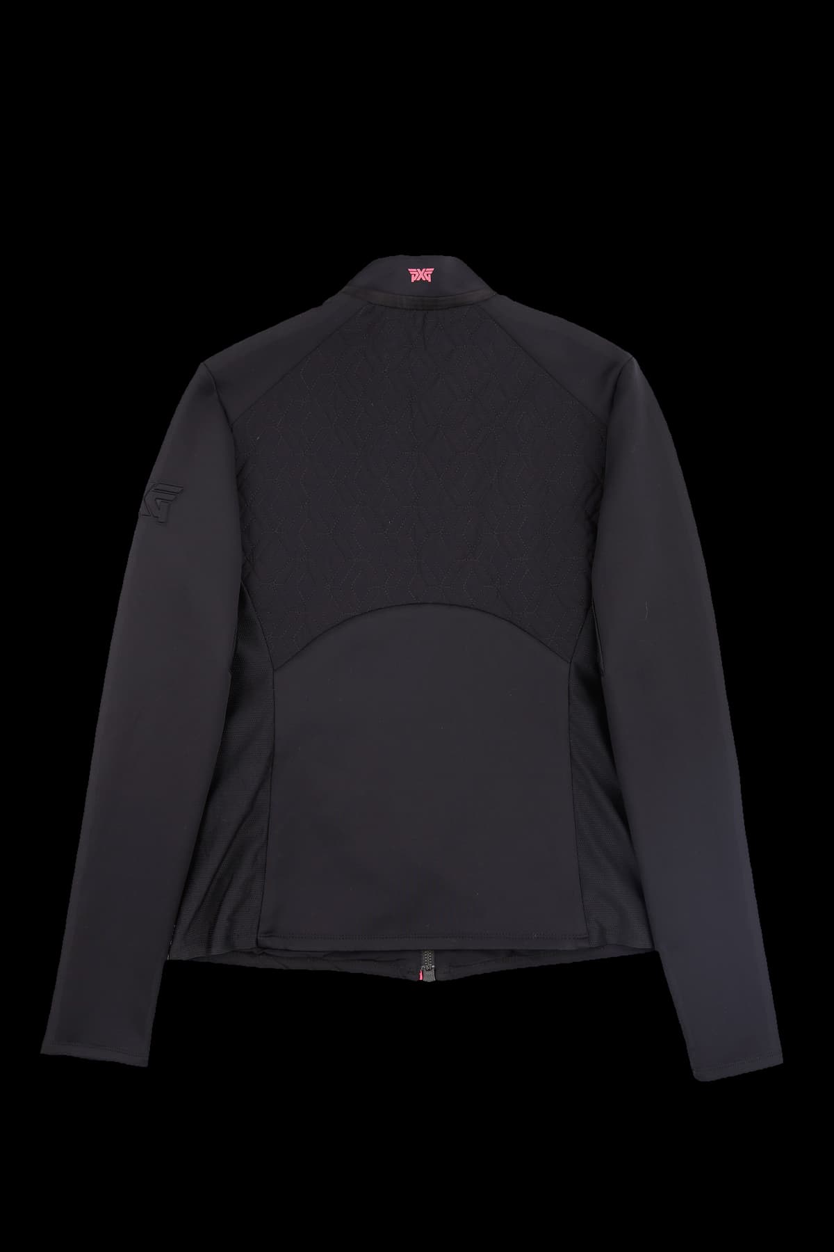 [새상품] 퀼팅 패널 집업 자켓