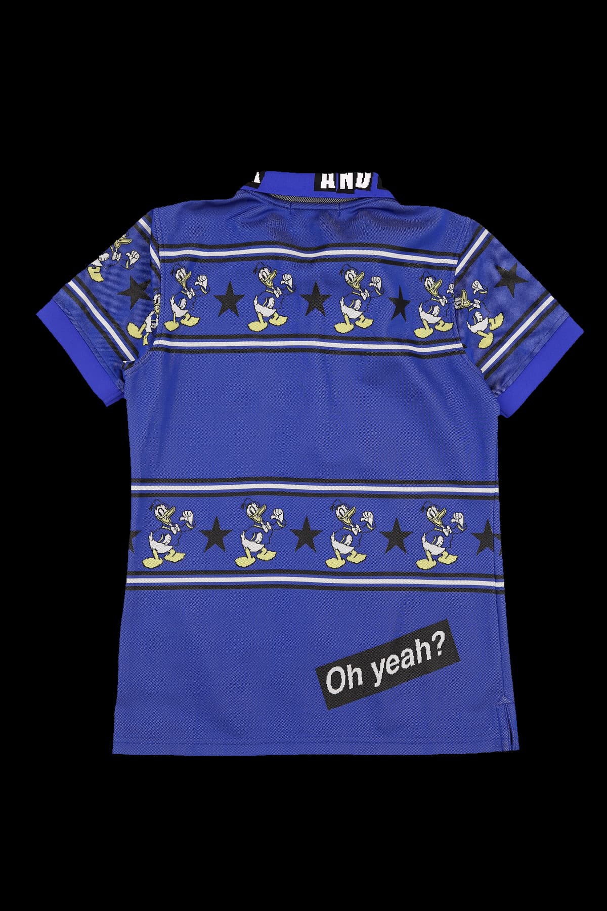 [새상품] 디즈니 패턴 카라 반팔 티셔츠