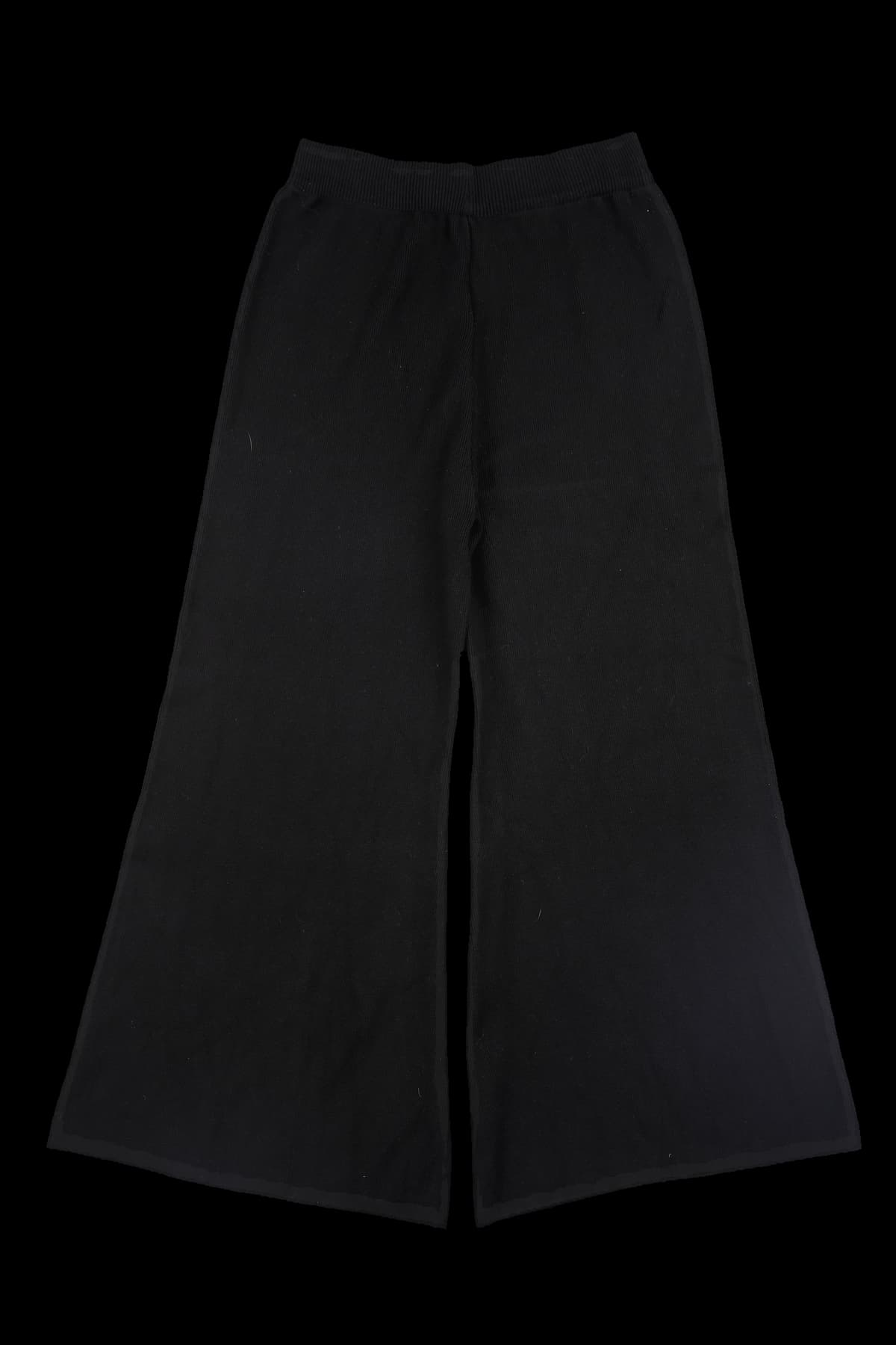 버튼 니트 롱팬츠