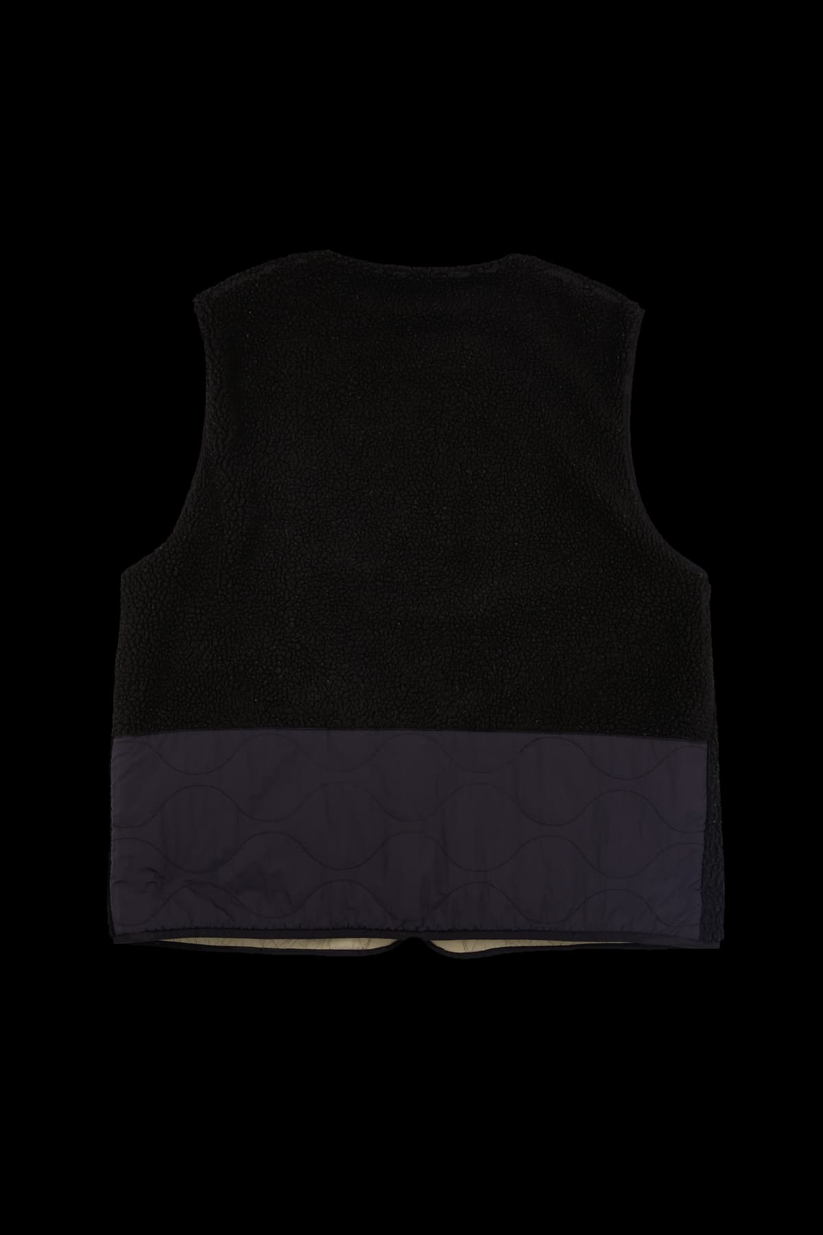 [남성] 리버시블 퀼팅 플리스 베스트