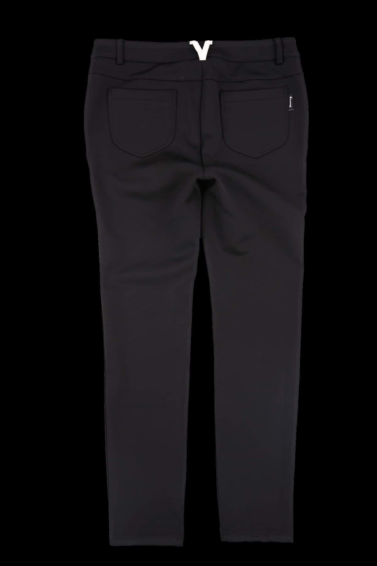 배색 기모 롱 팬츠