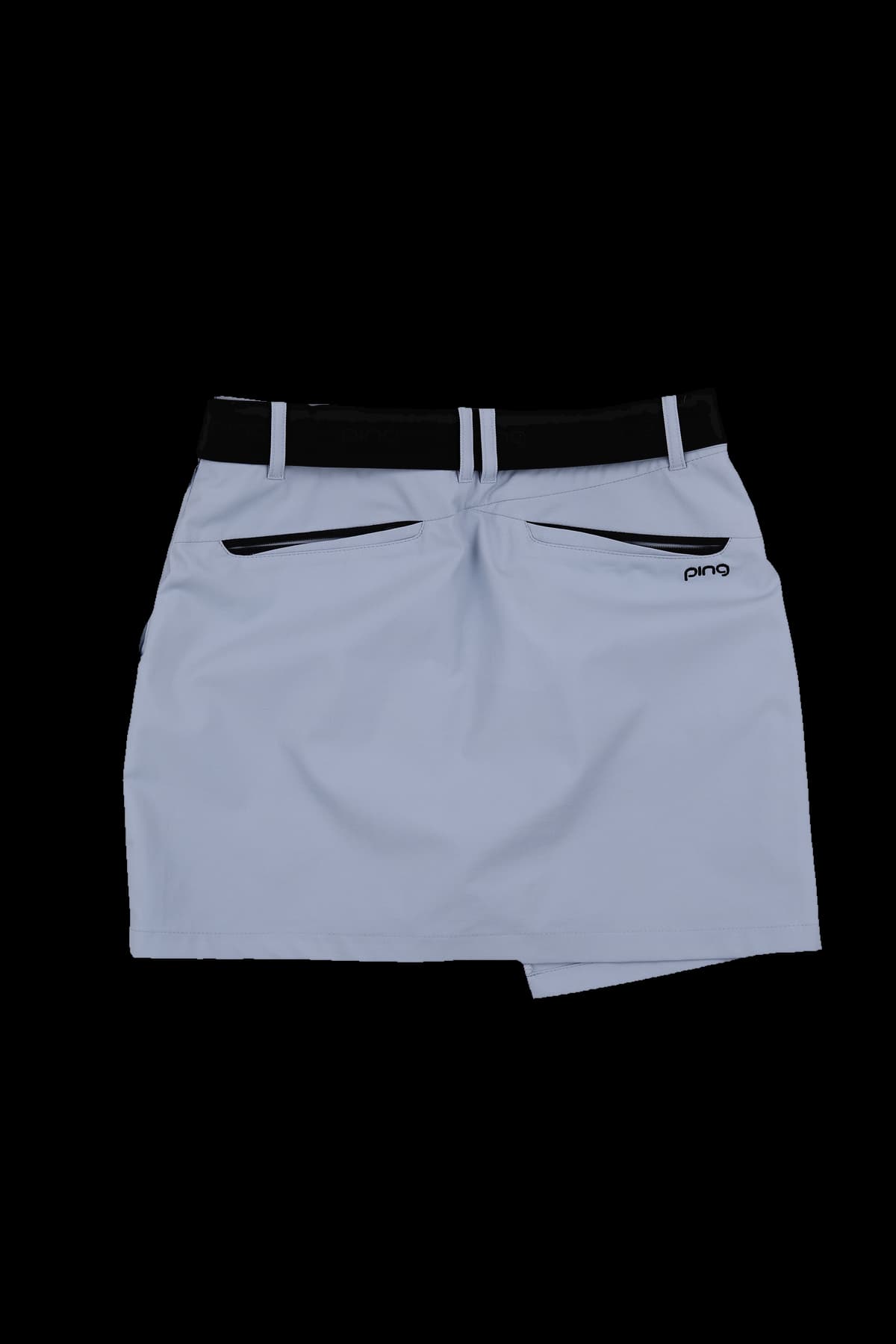 언발 펀칭 큐롯 스커트