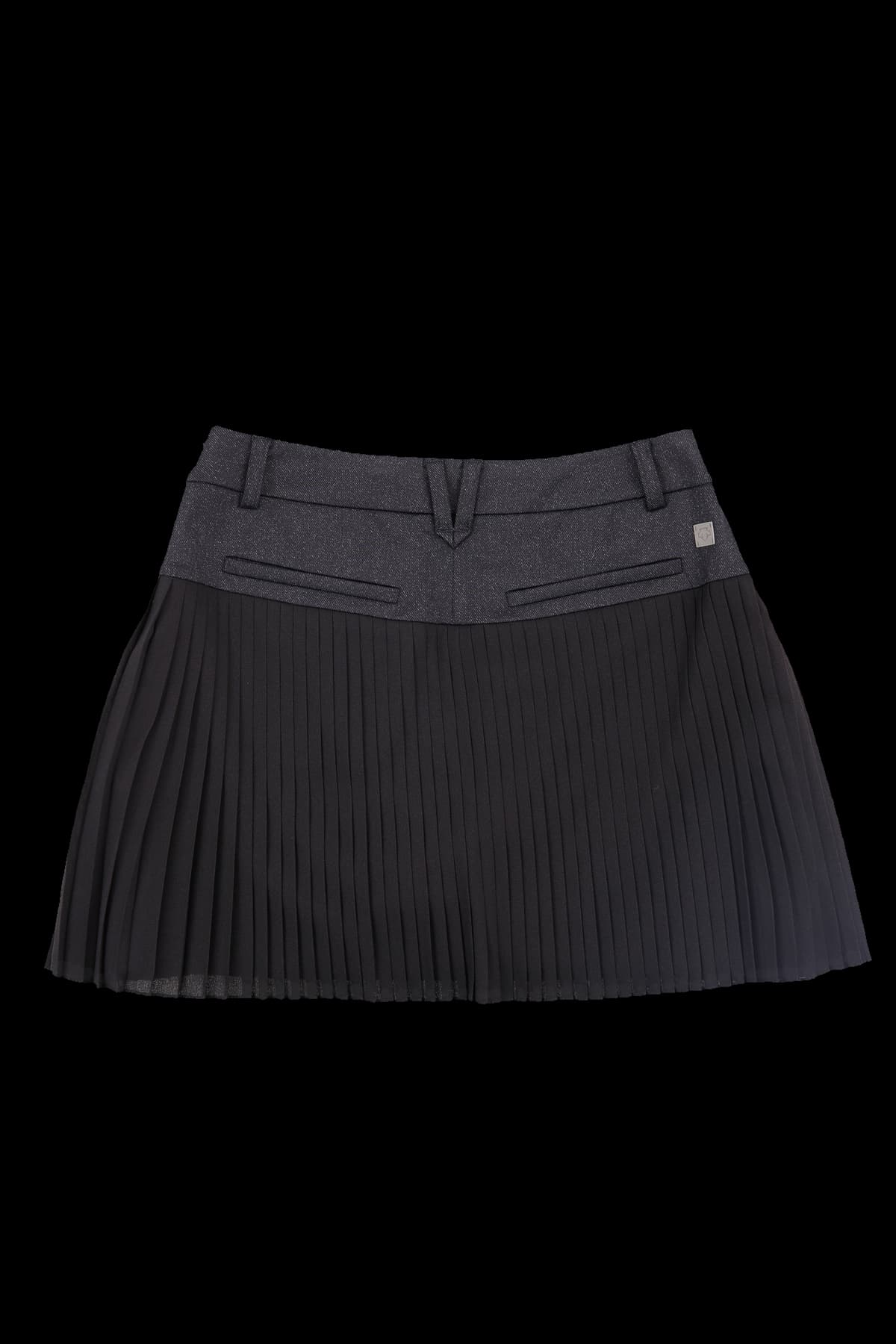 [새상품] 매쉬 믹스 플리츠 스커트