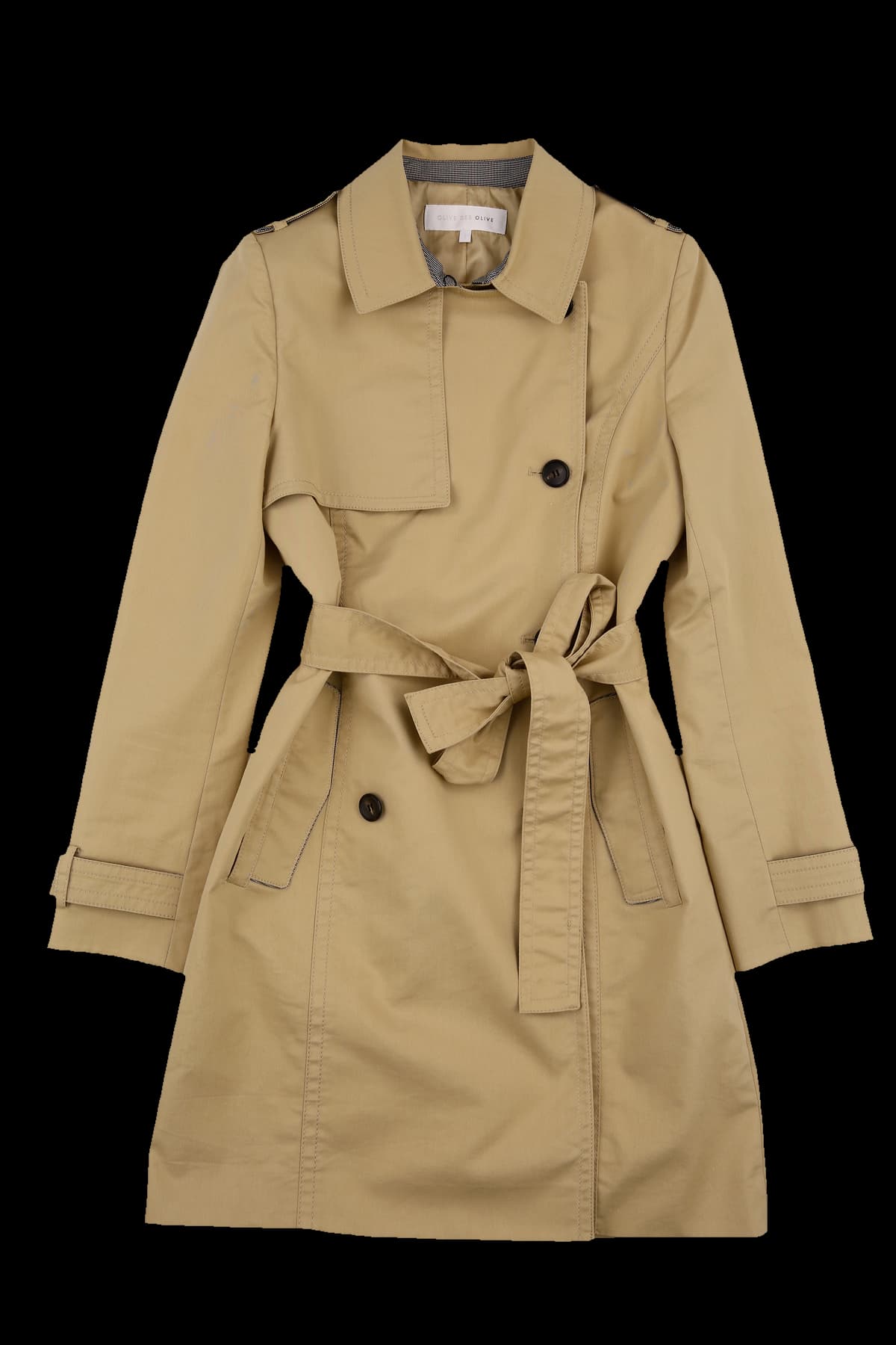 더블 트렌치 자켓