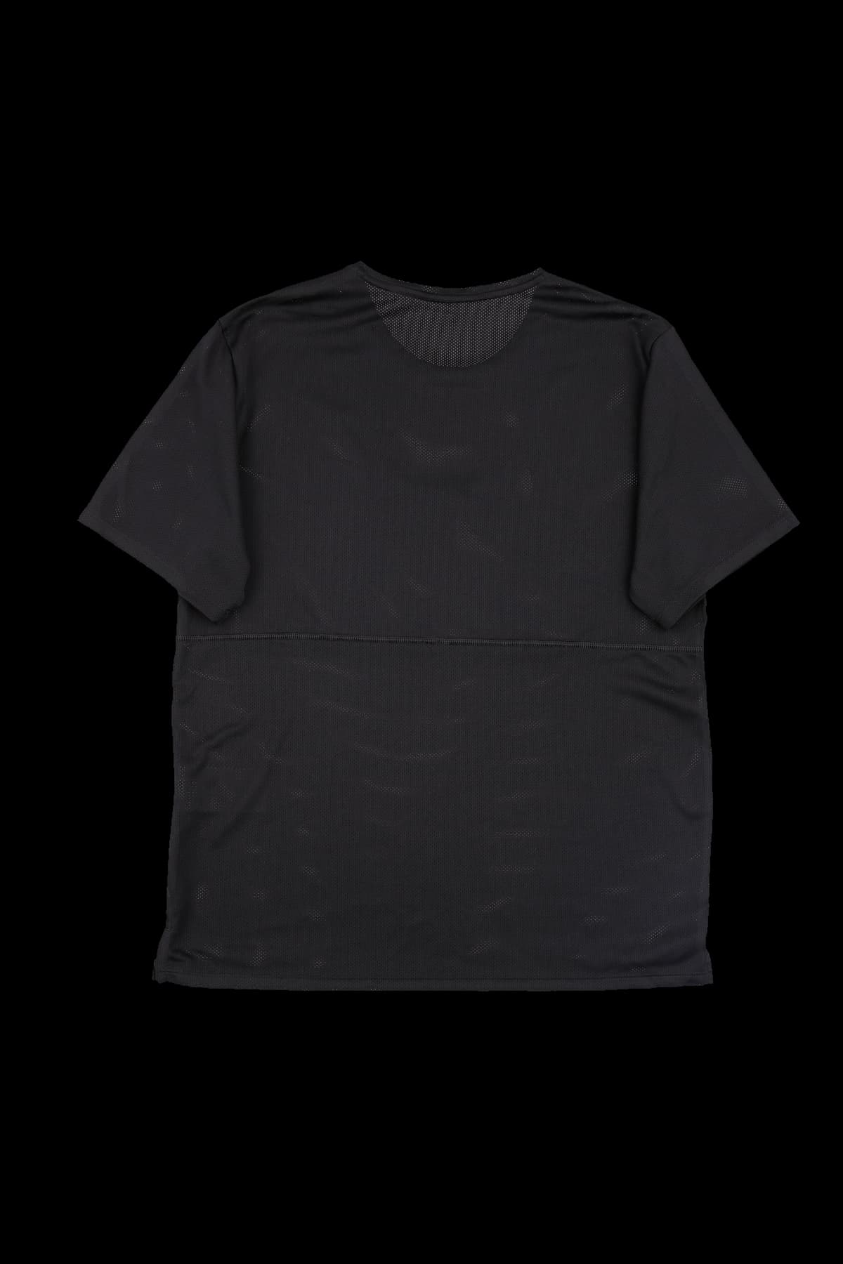 메쉬 로고 반팔 티셔츠