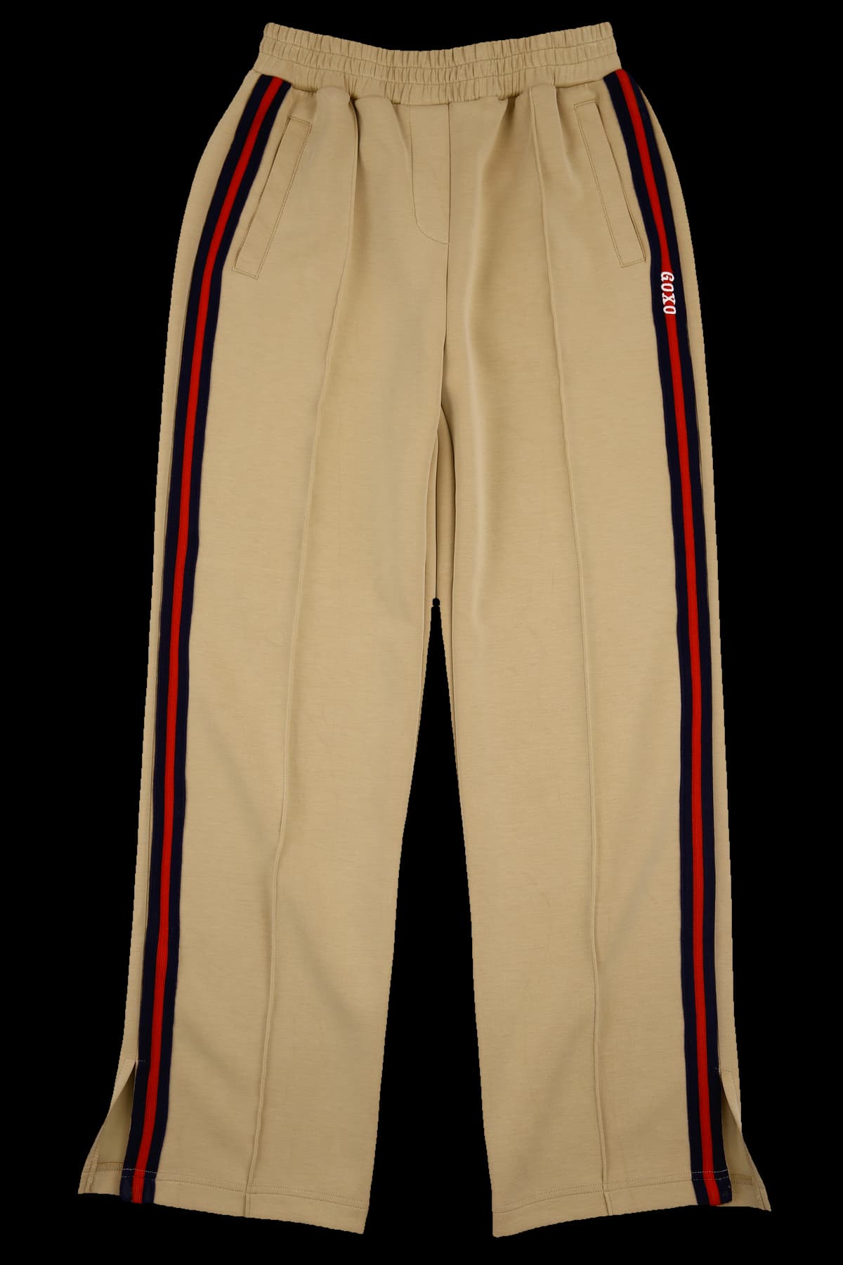 사이드배색 트랙 팬츠