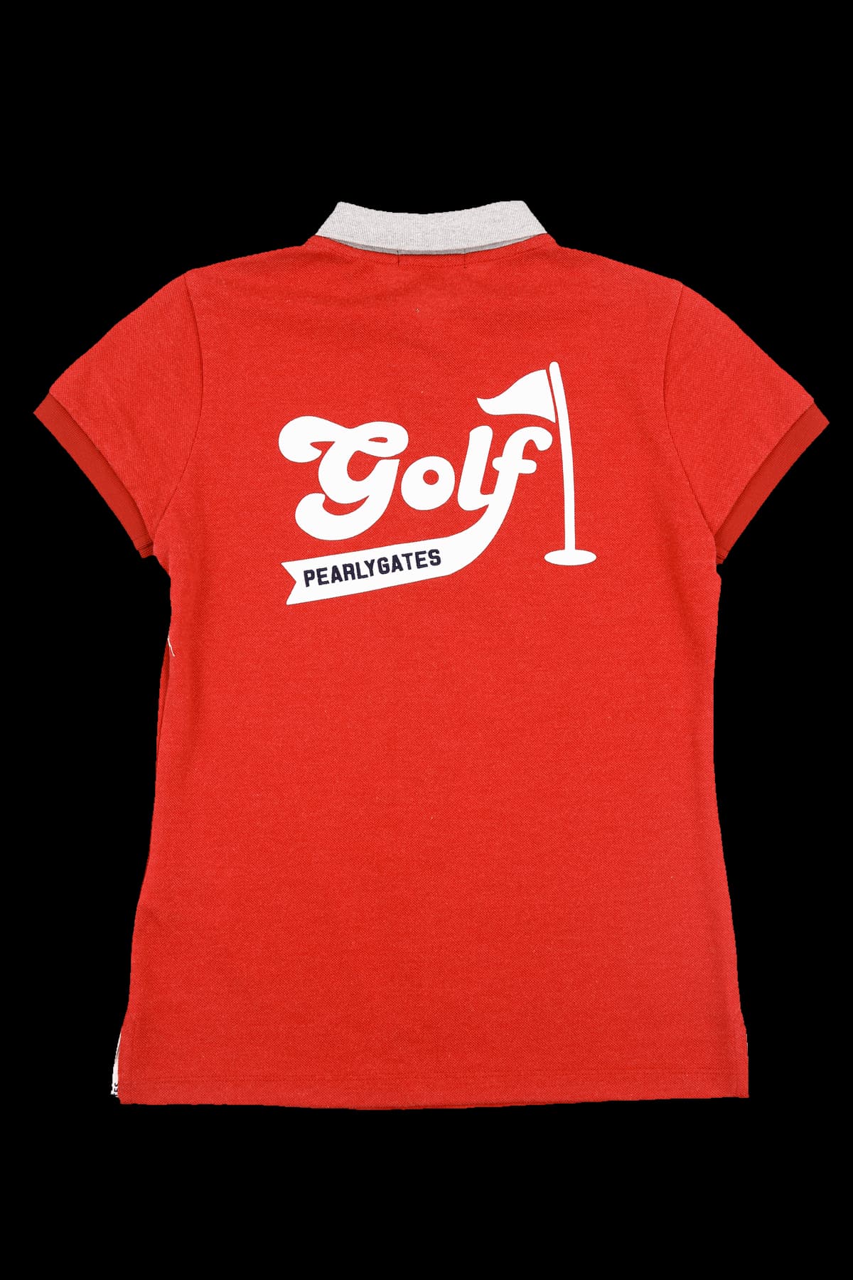 배색 카라 티셔츠