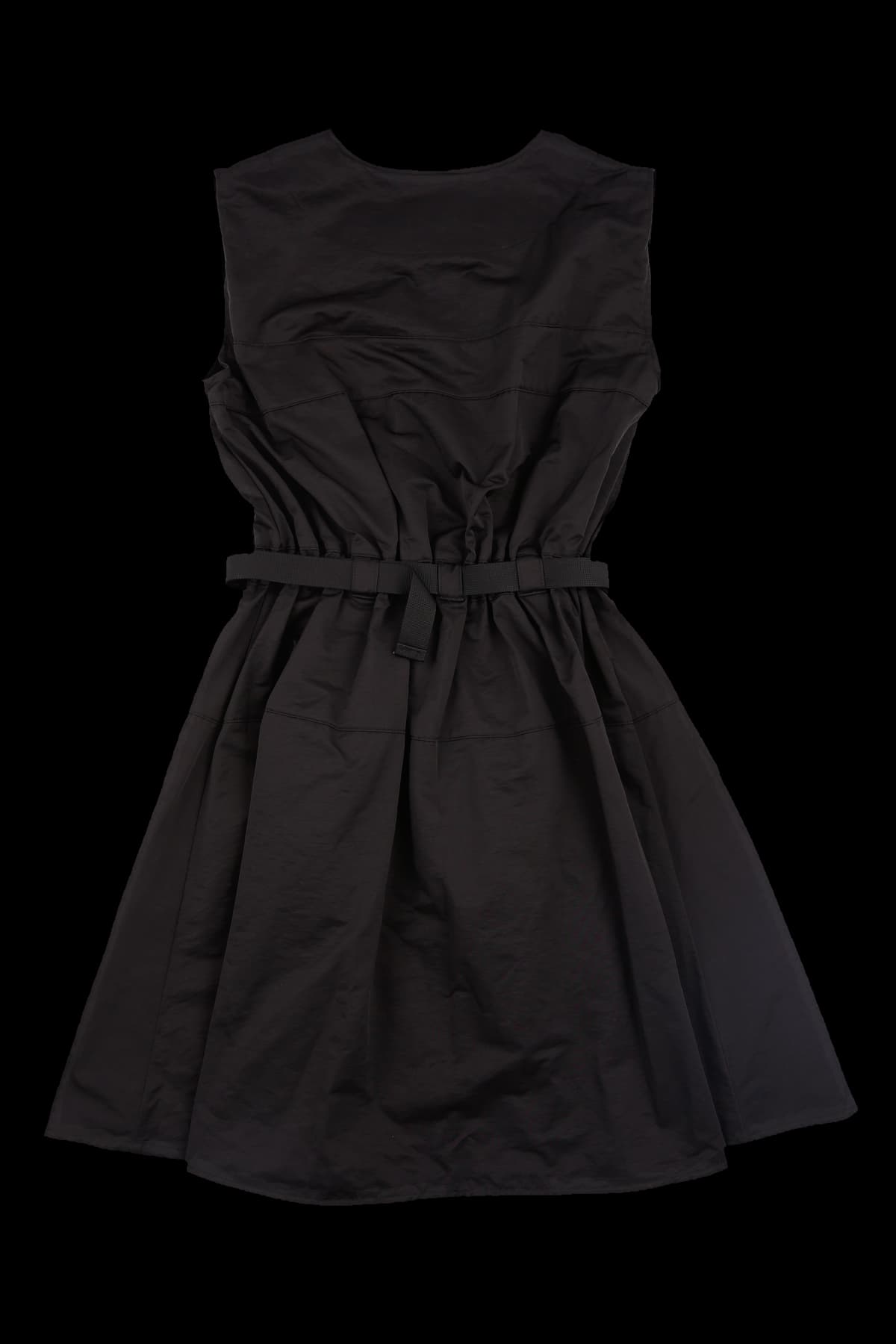 [새상품] 슬리브리스 벨티드 원피스 