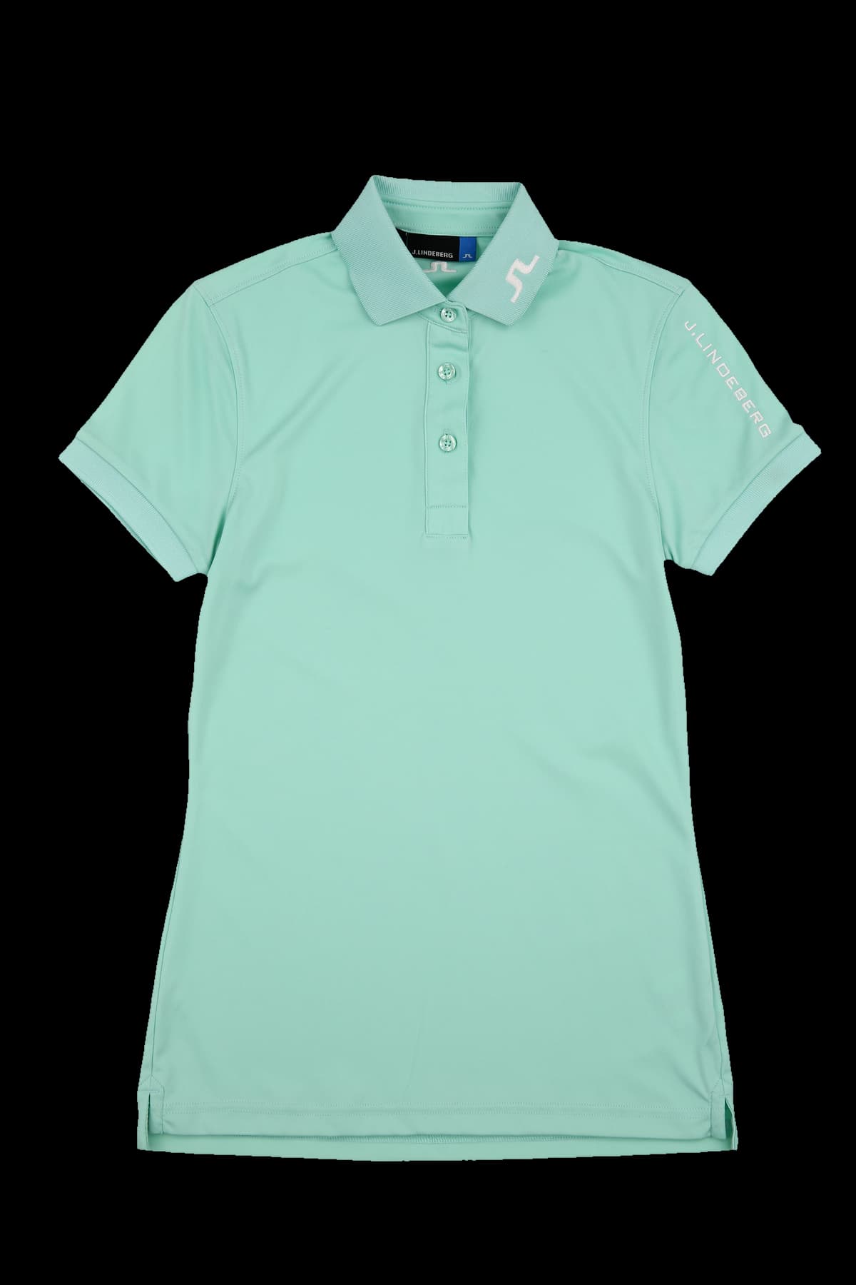 로고 반팔 카라 티셔츠