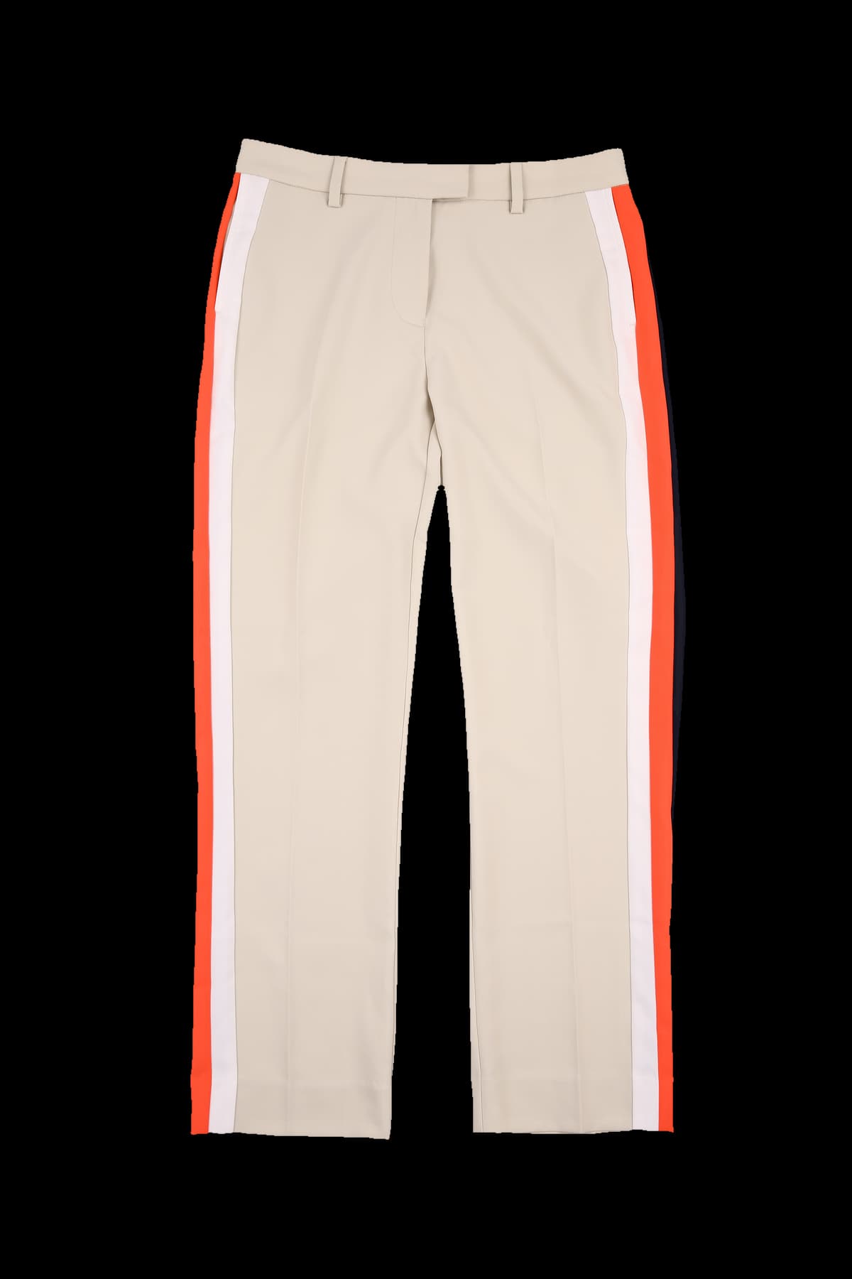 스트라이프 스트레이트 팬츠