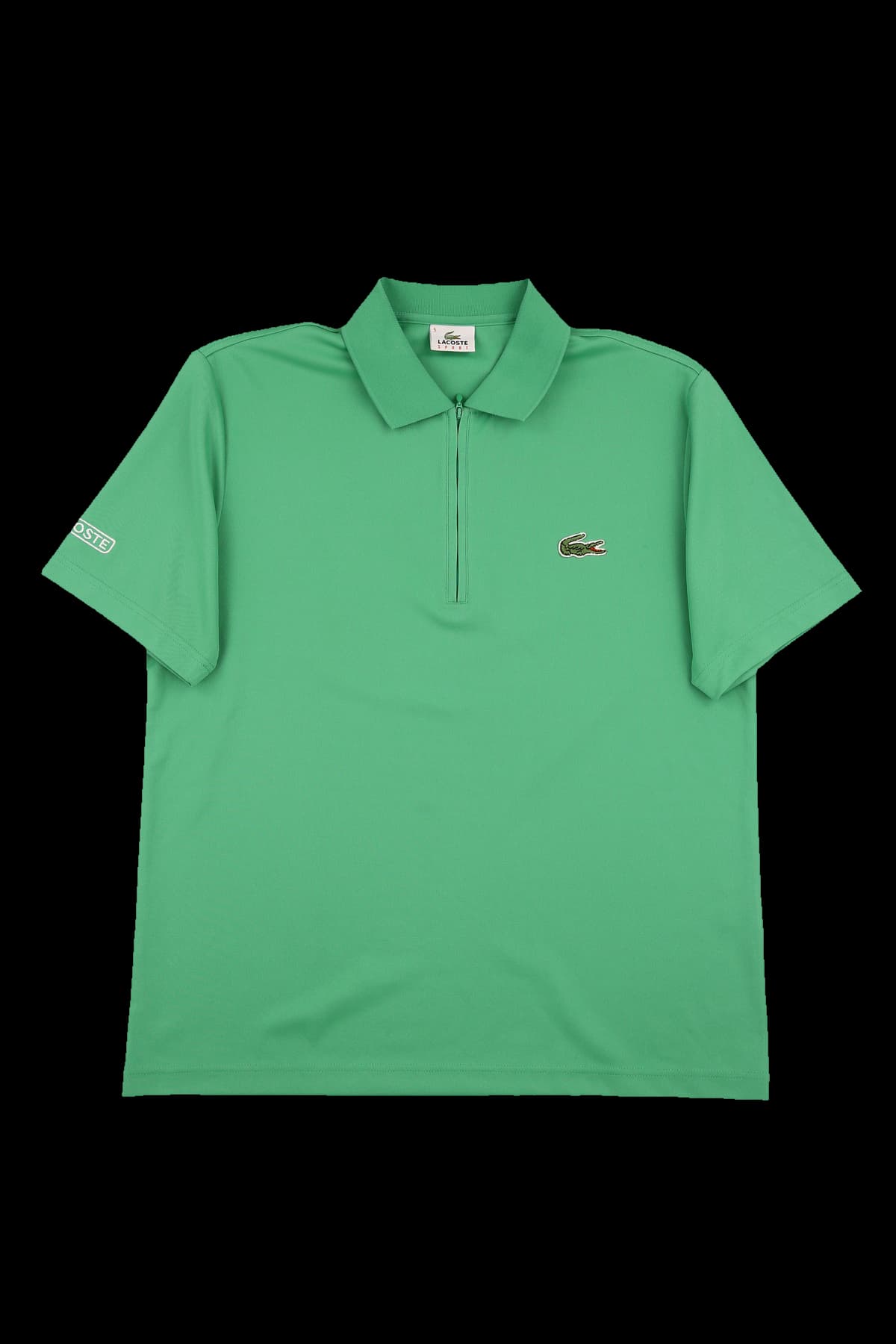 [남성] 하프 집업 반팔 카라 티셔츠