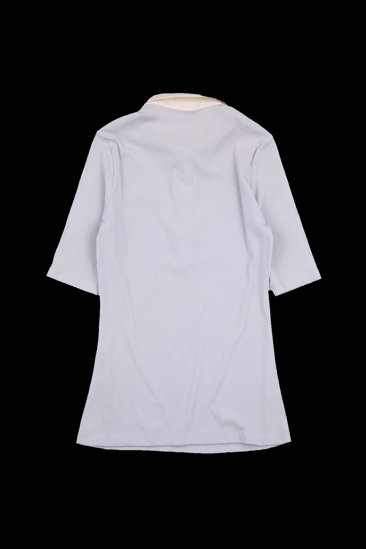 배색 카라 반팔 티셔츠