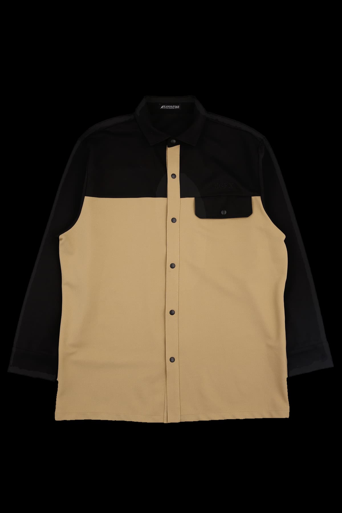 [남성] 배색 카라 셔츠