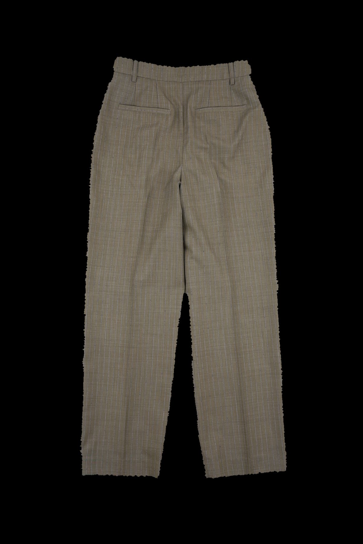 자수 스트라이프 팬츠