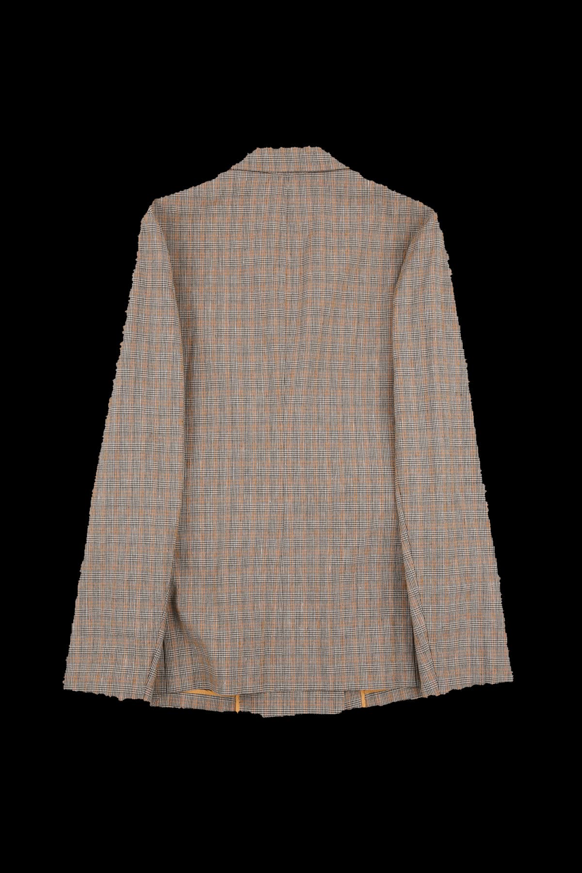 버튼 포인트 체크 재킷