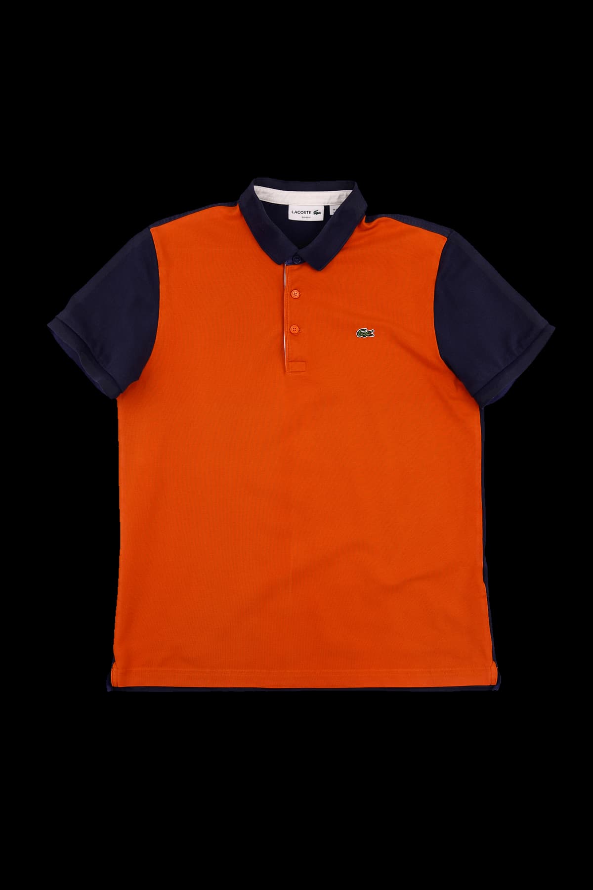 [남성] 배색 반팔 카라 티셔츠