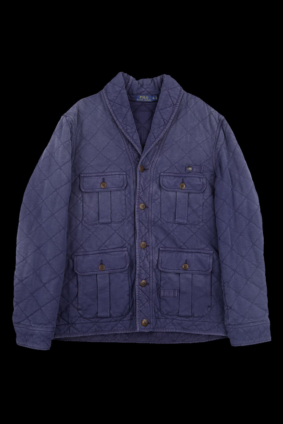 [남성] 퀼티드 카라 자켓