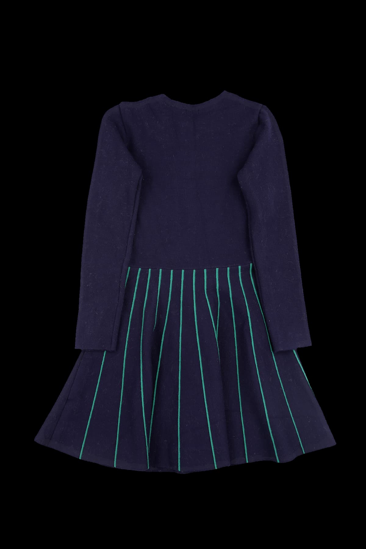 [키즈] 배색 스트라이프 니트 원피스 
