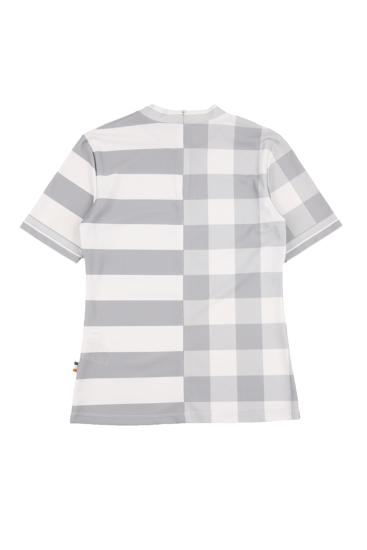 스트레치 믹스 패턴 반팔 티셔츠