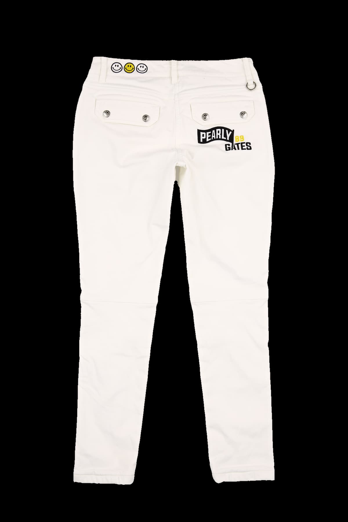 자수 포인트 기모 스키니 진