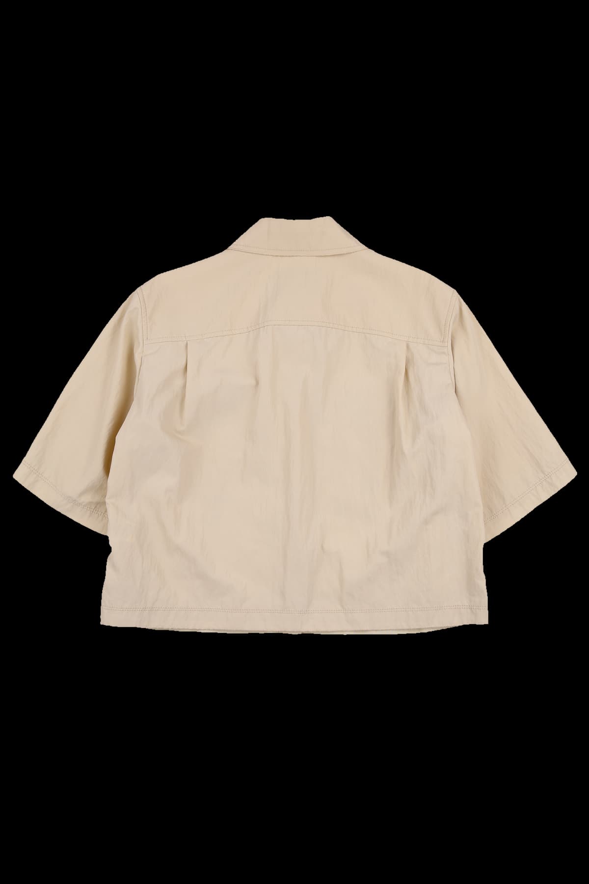 5부 큐빅 버튼 점퍼 