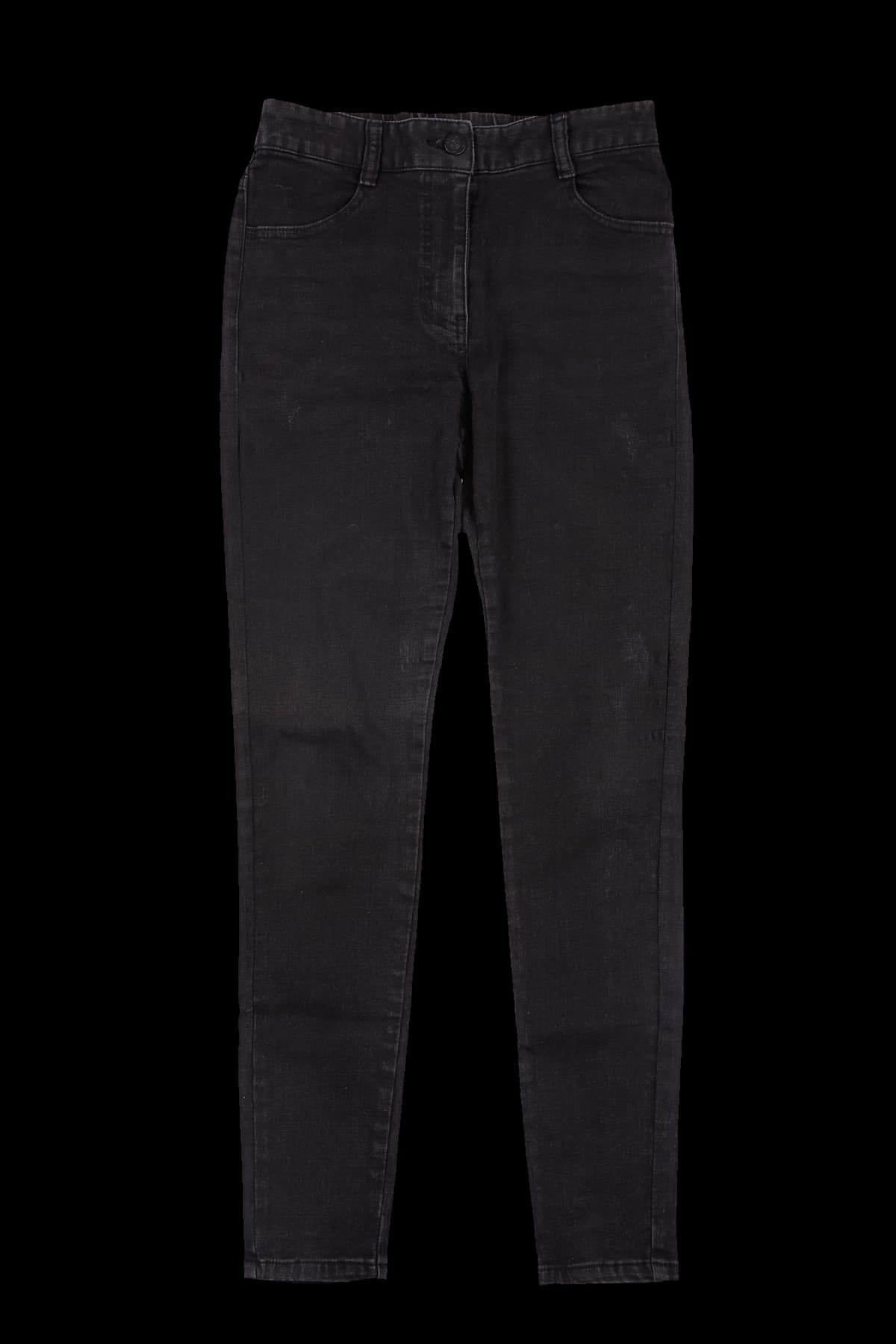 뒷 밴딩 스키니데님  팬츠