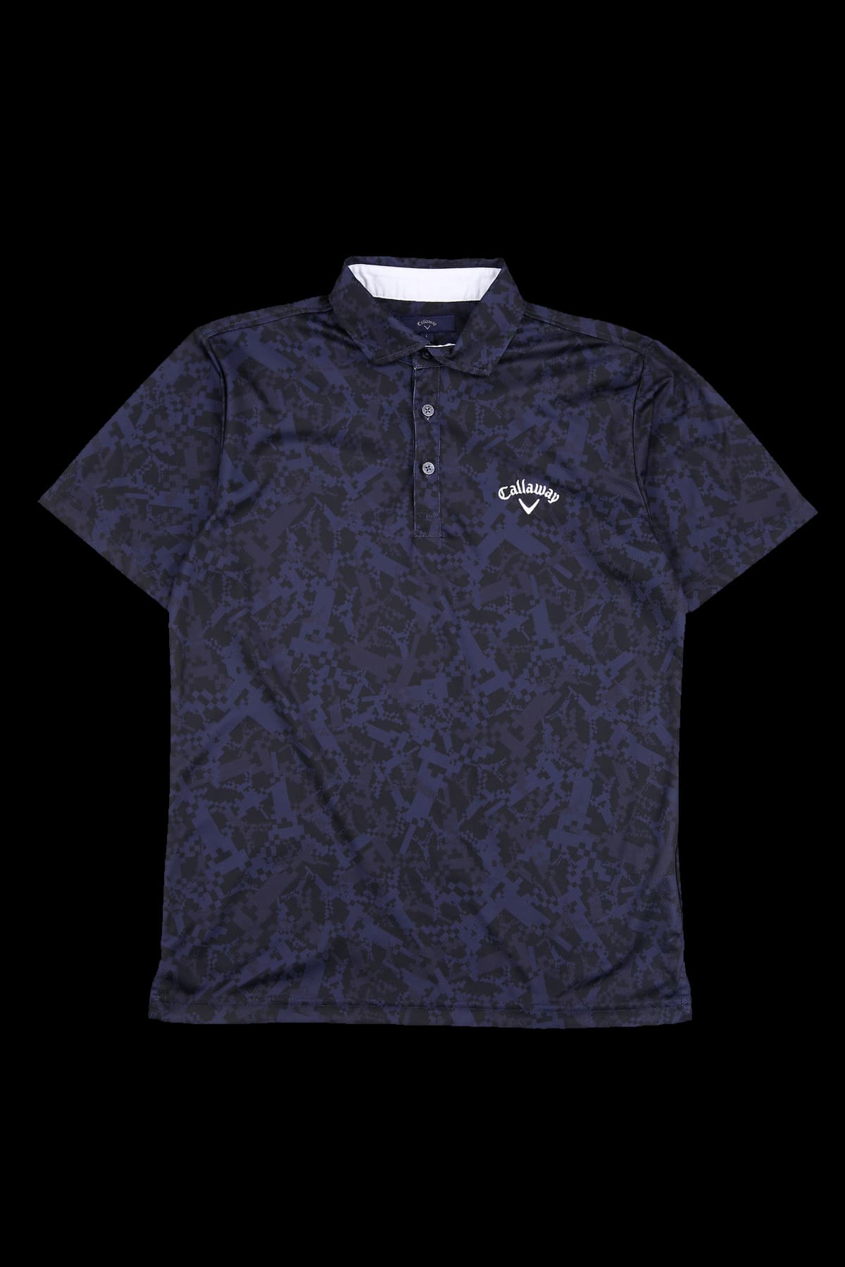 [남성] 픽셀 반팔 카라 티