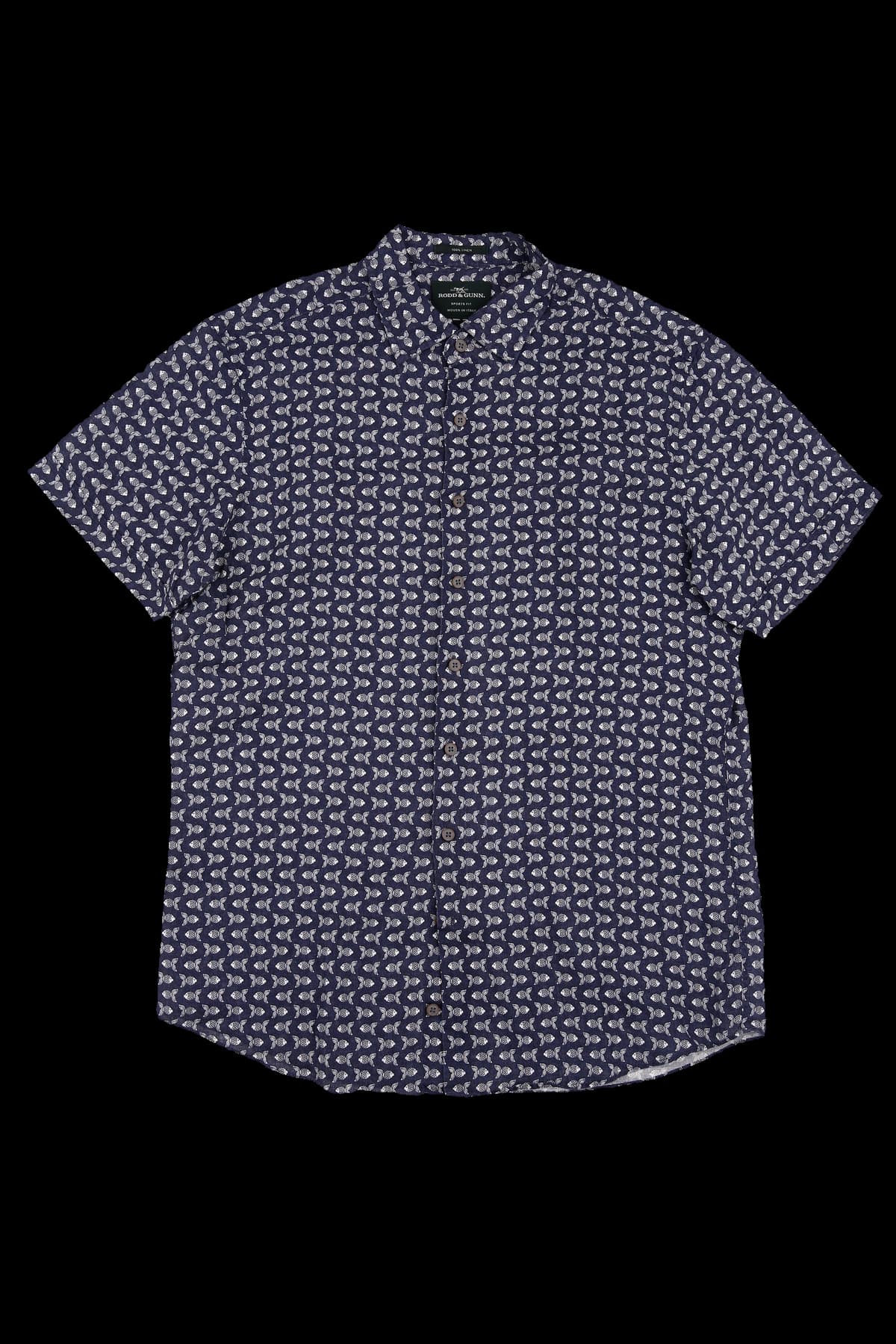 [남성] 린넨 반팔 셔츠