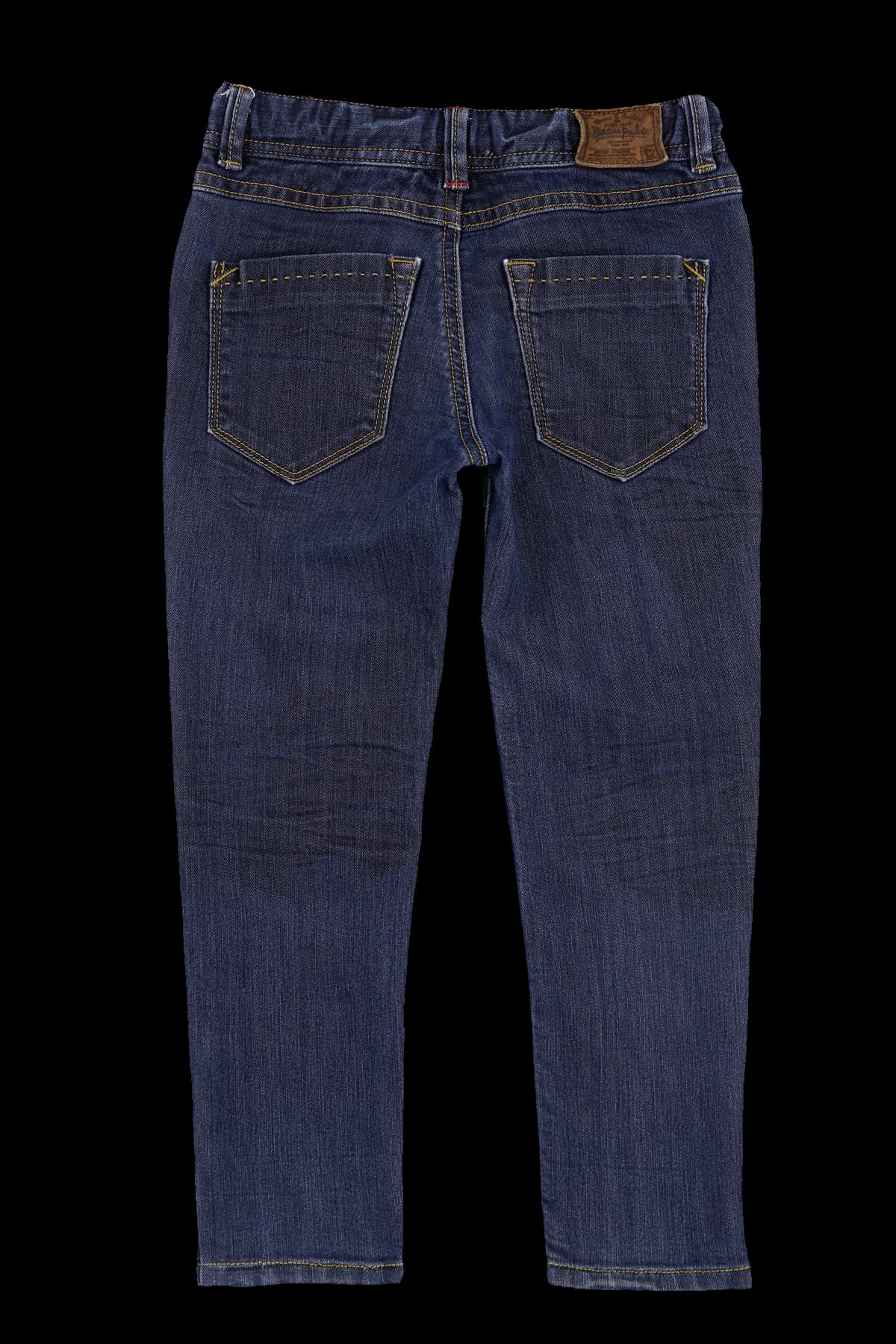 [키즈] 스티치 워싱 데님 롱팬츠