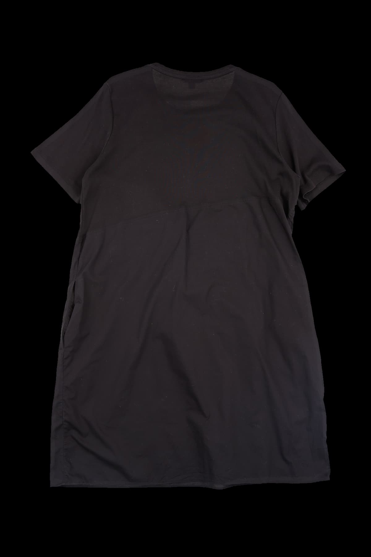 절개 반팔 원피스 