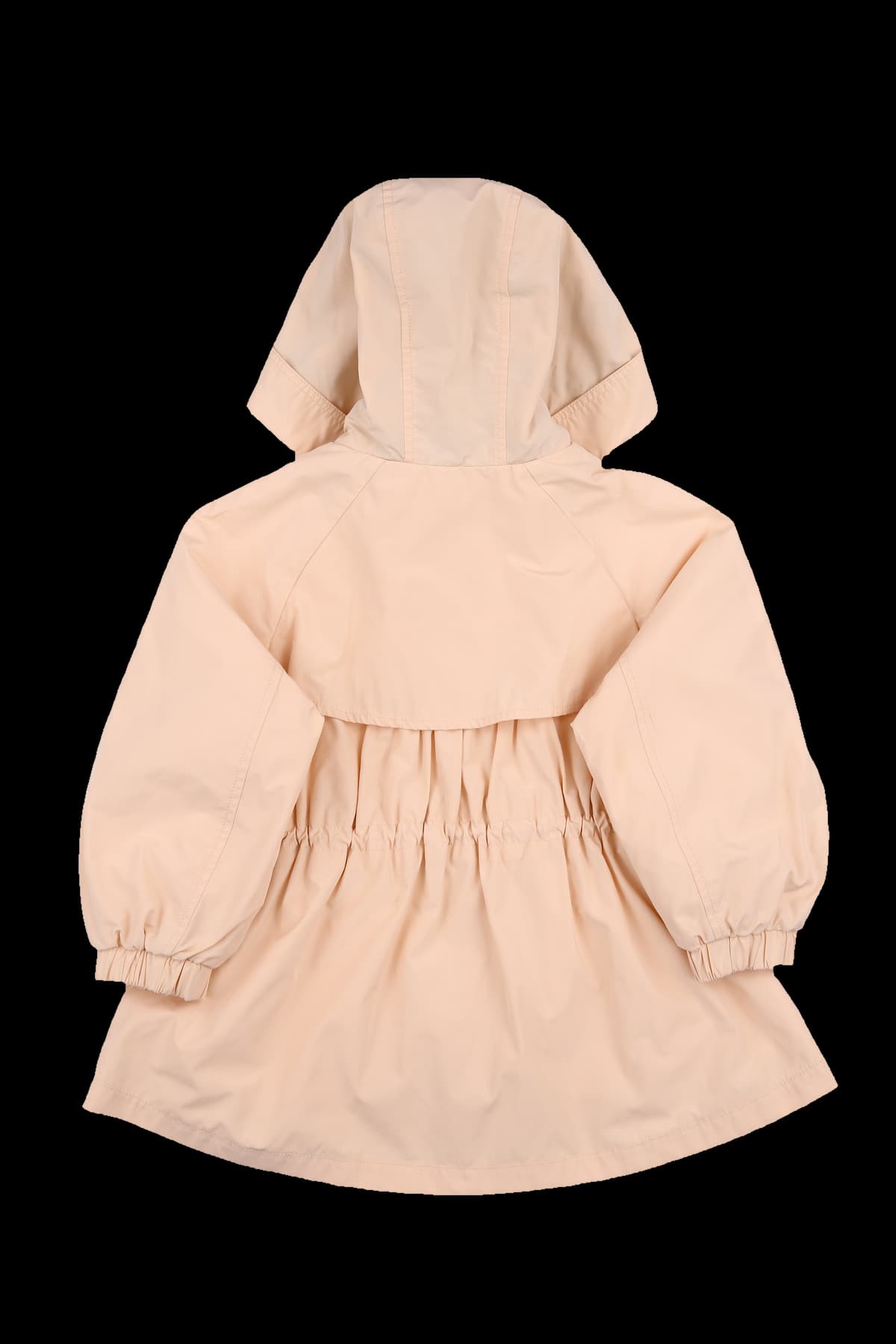 [키즈] 체크 배색 후드 점퍼