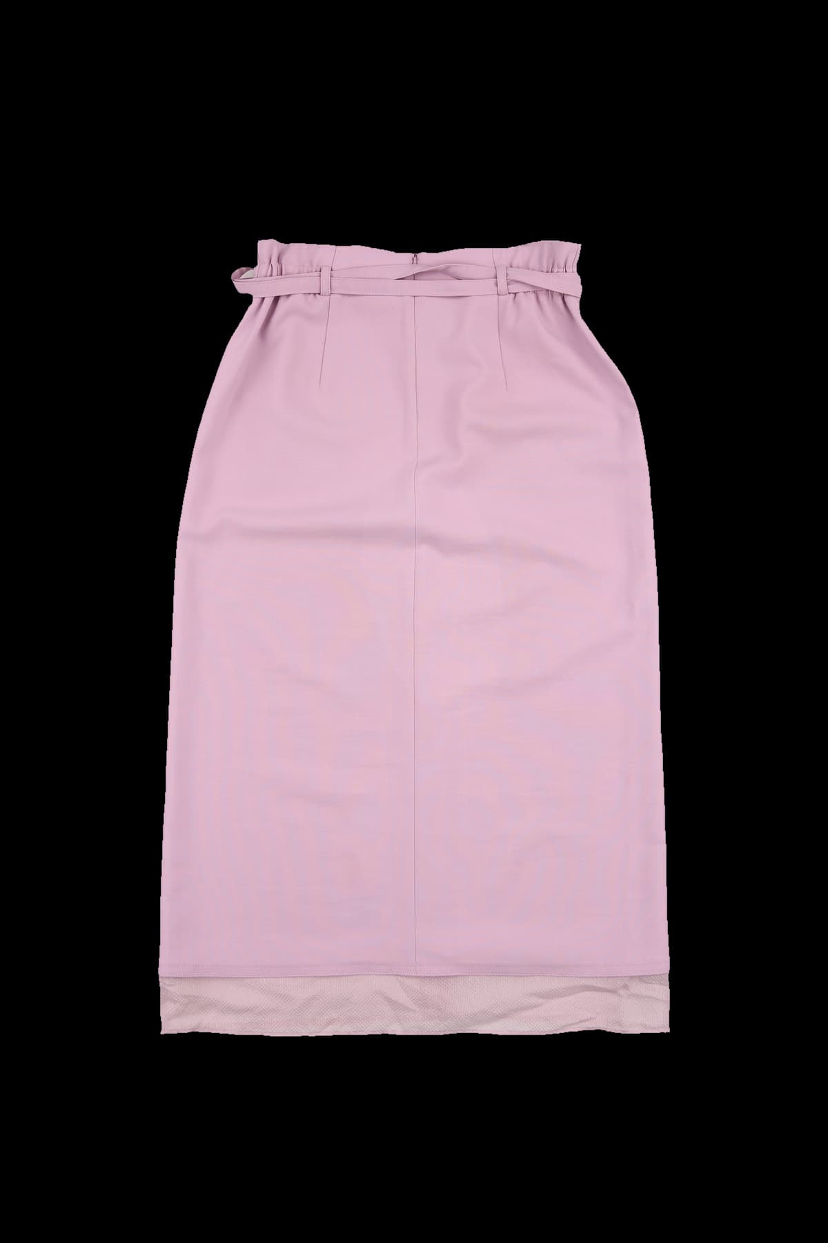 벨티드 아웃포켓 트임 스커트