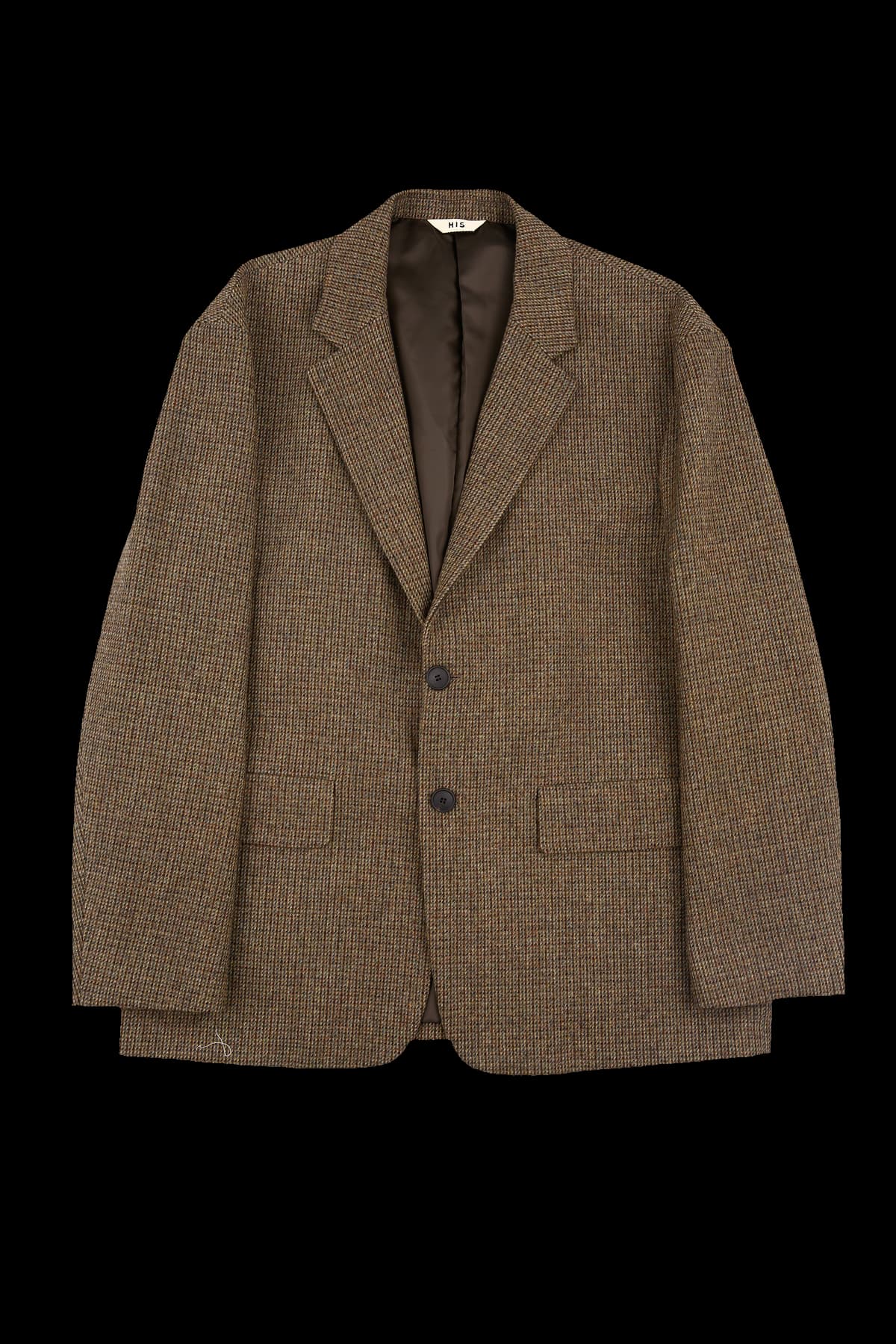 [남성] 투버튼 트위드 자켓