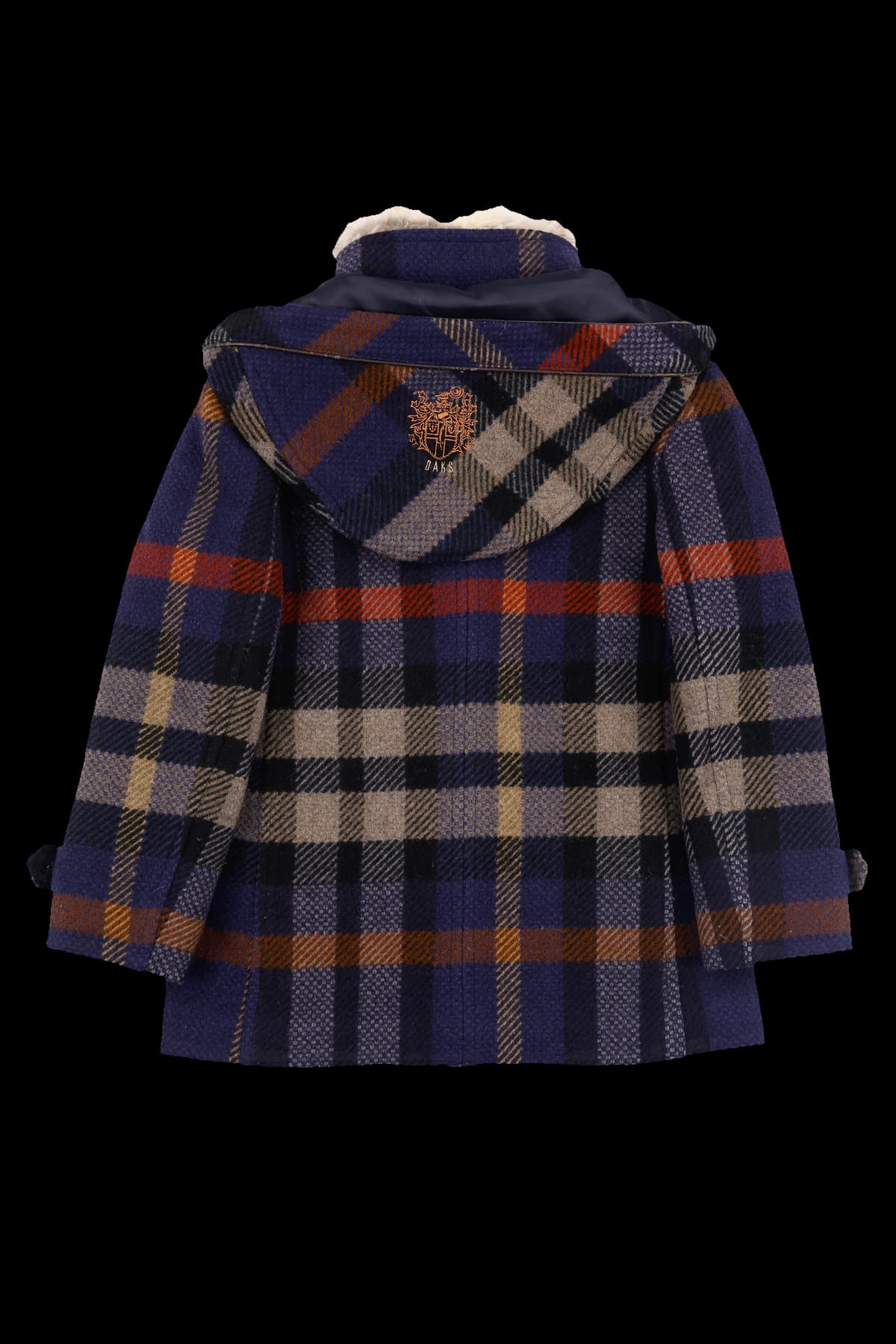 [키즈] 렉스 퍼 울 체크 코트