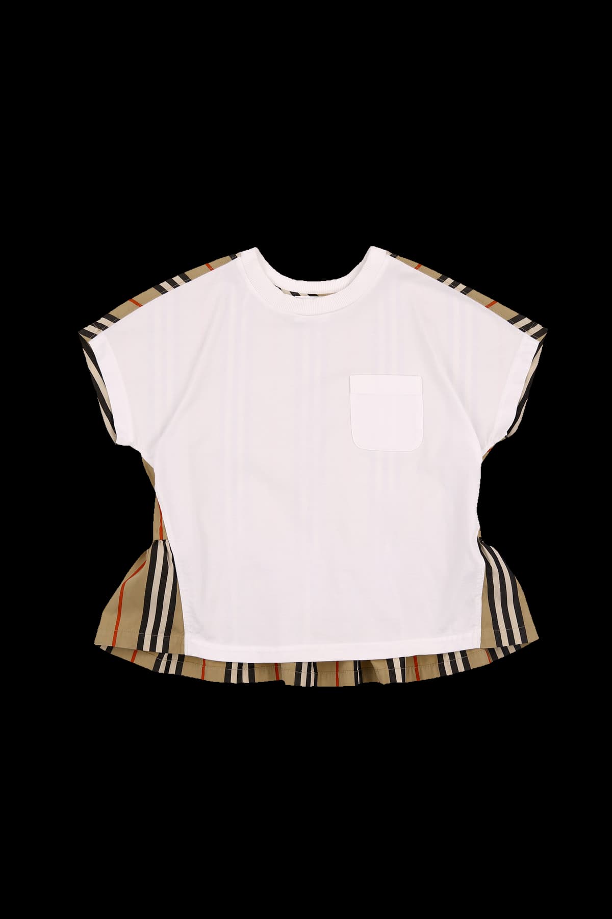 [키즈]스트라이프 포켓 반팔