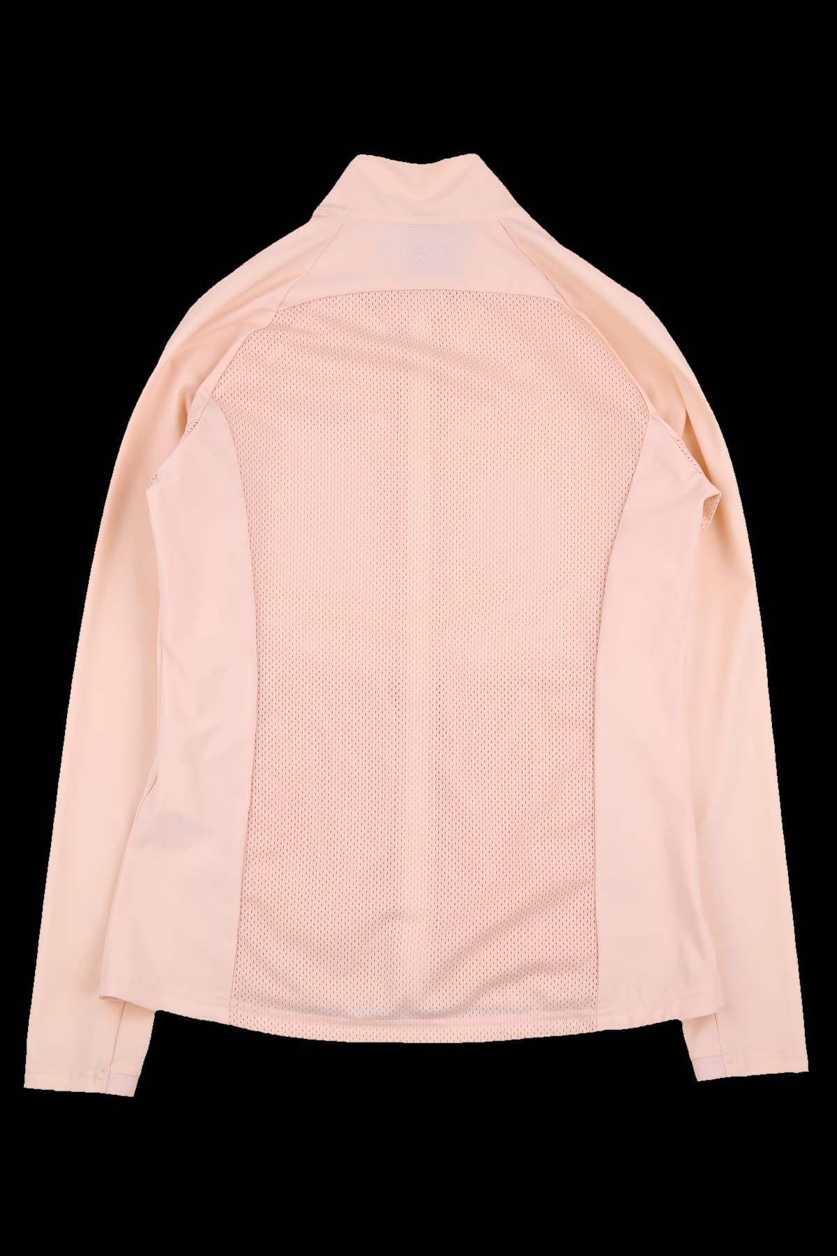 메쉬 절개 라인 집업 점퍼