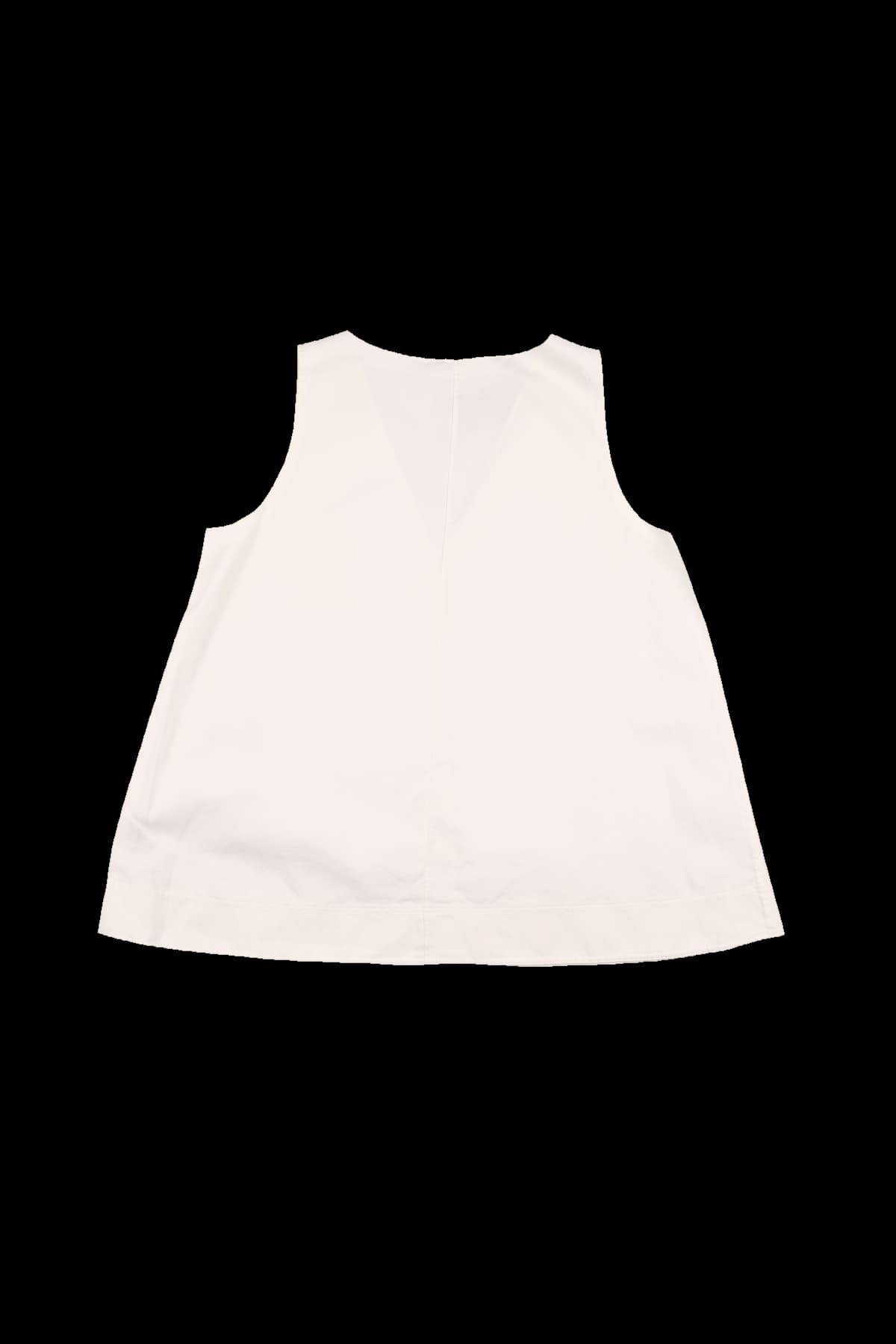 [새상품] 컷아웃 슬리브리스 블라우스