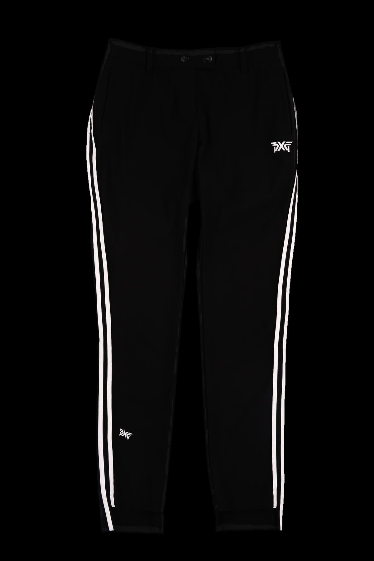 배색 라인 스트레치 팬츠