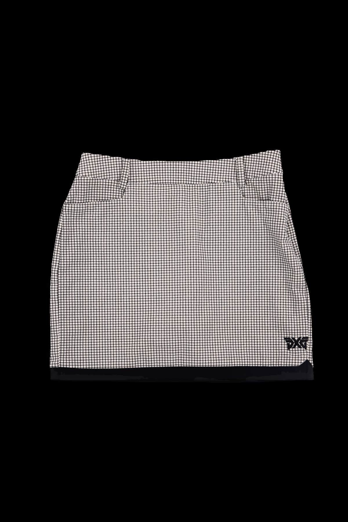 체크 패턴 스커트