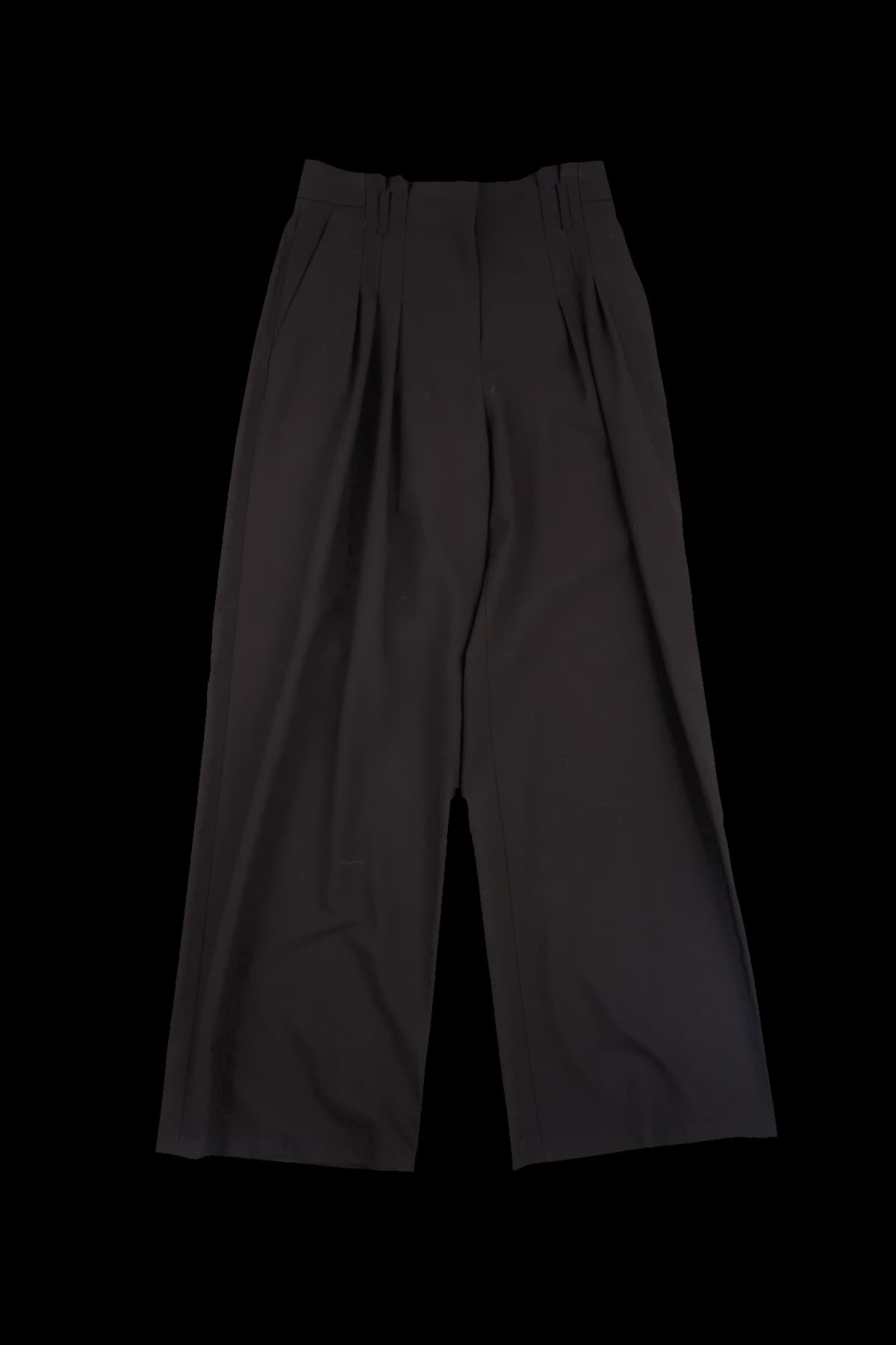 핀턱 와이드 슬랙스 