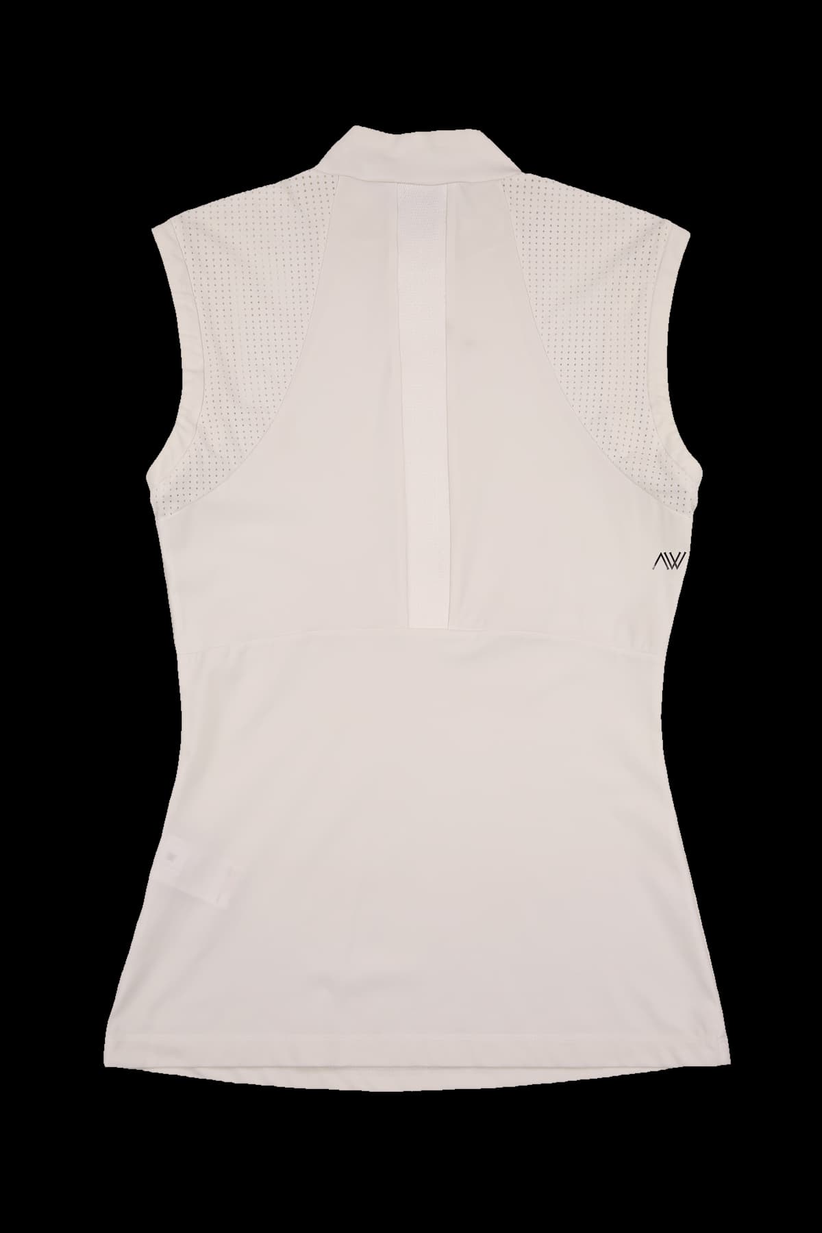 펀칭 민소매 티셔츠