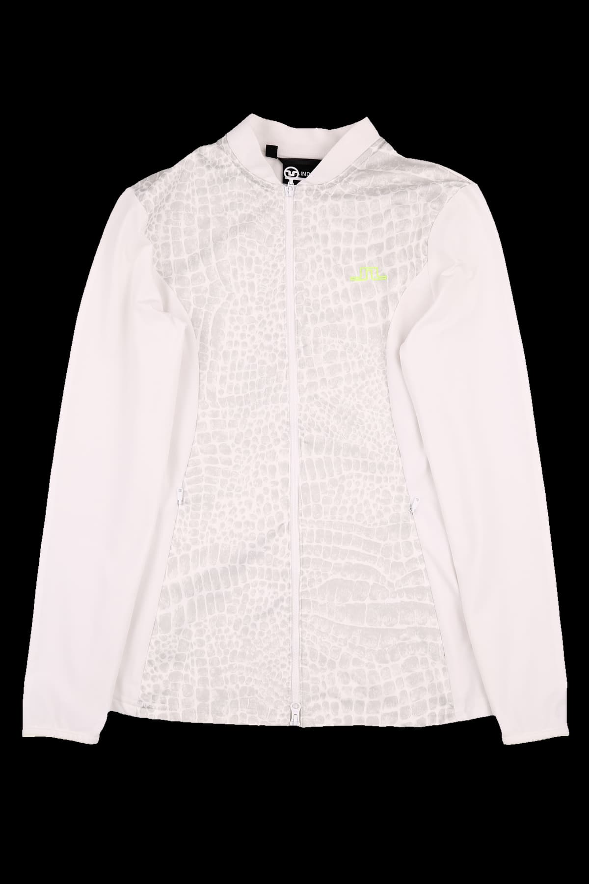 프린팅 패턴 기모 집업