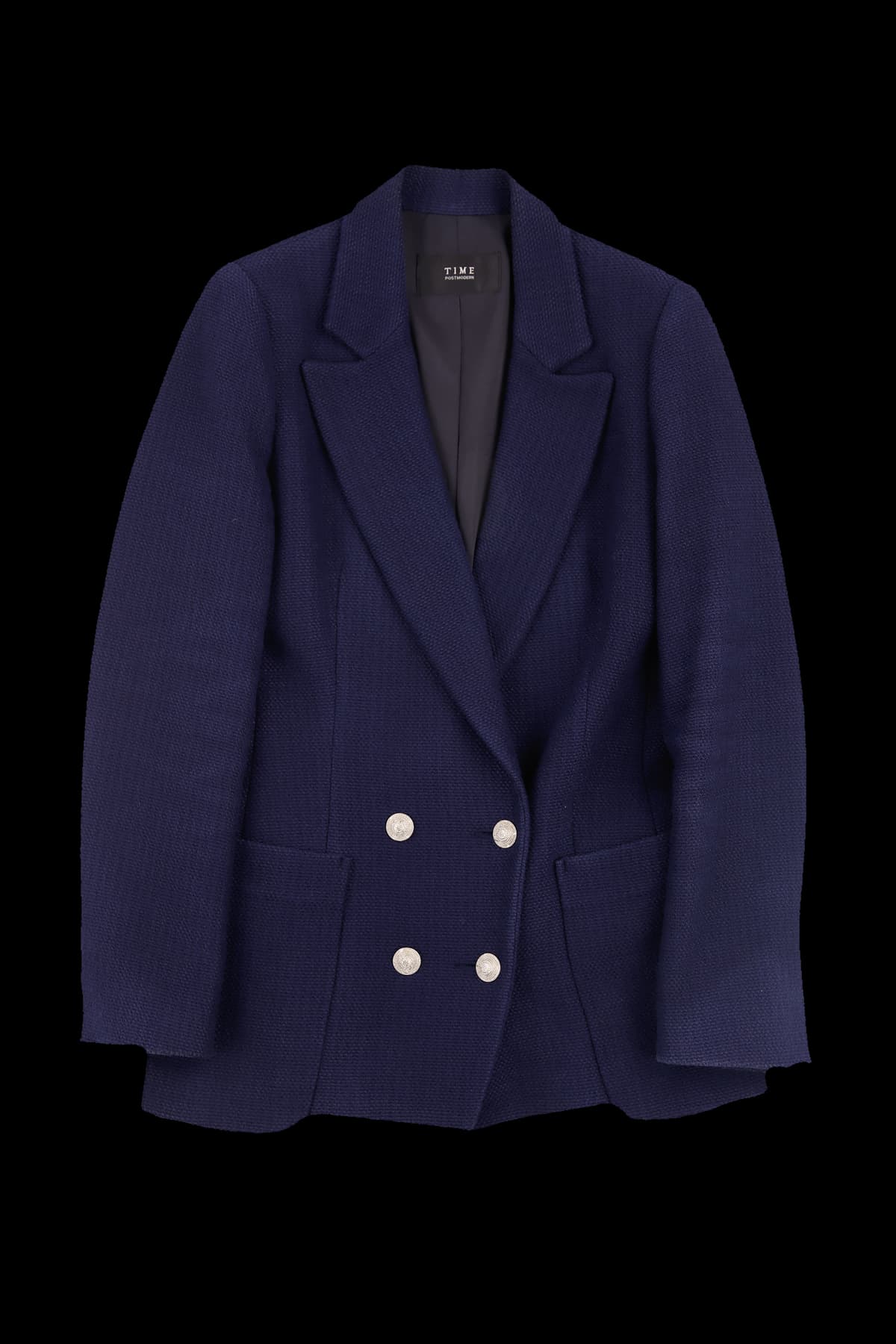 더블 버튼 클래식 재킷 