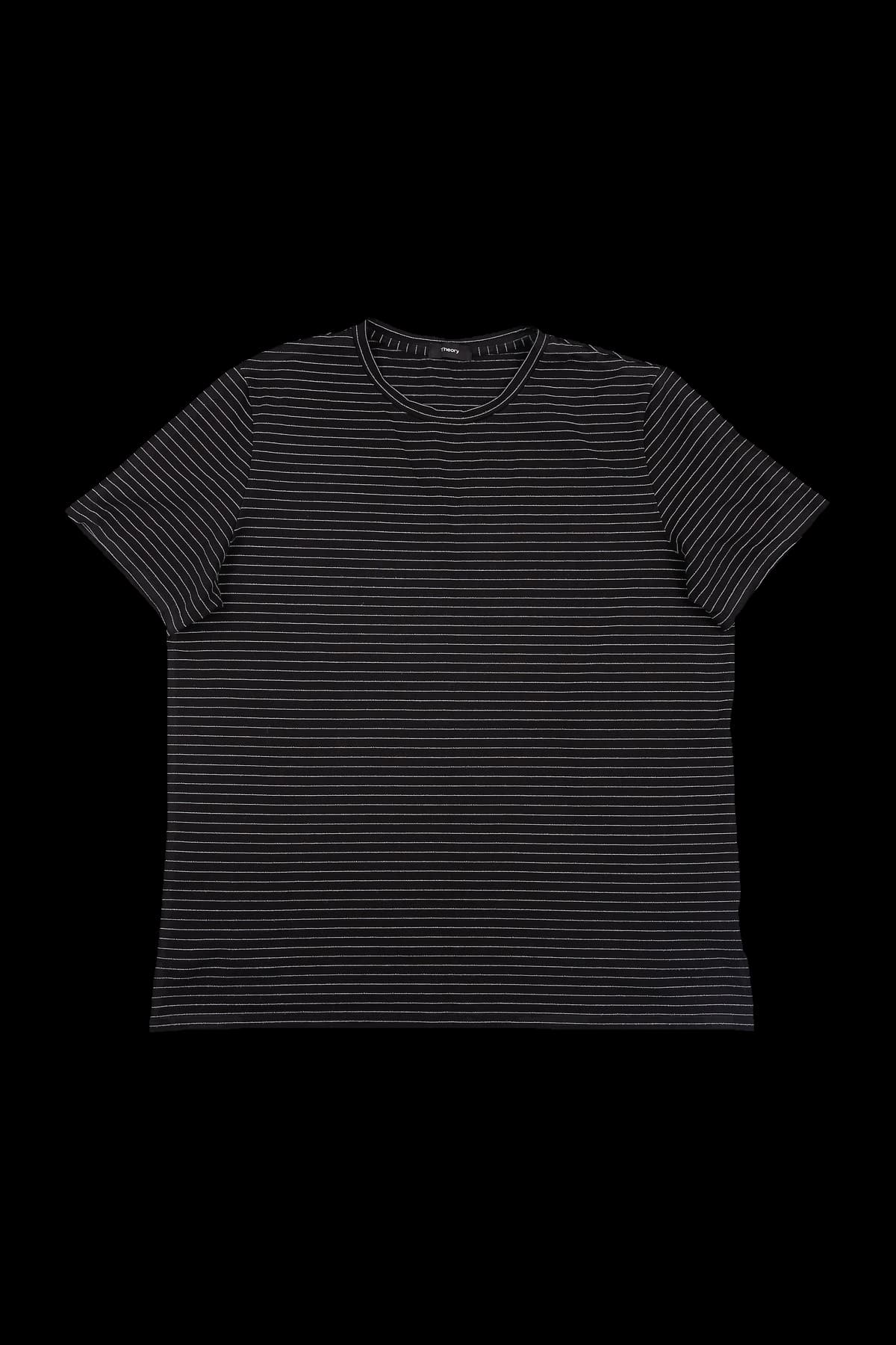 [남성] 스트라이프 반팔 티