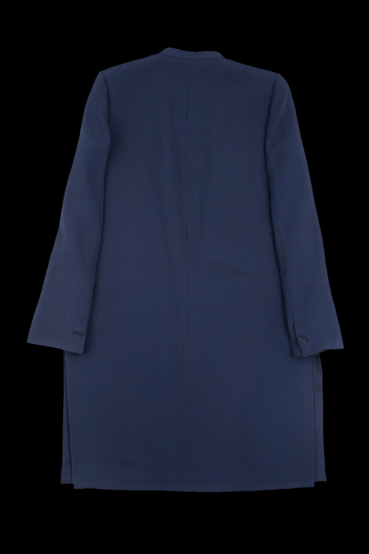 레이온 혼방 원버튼 롱자켓