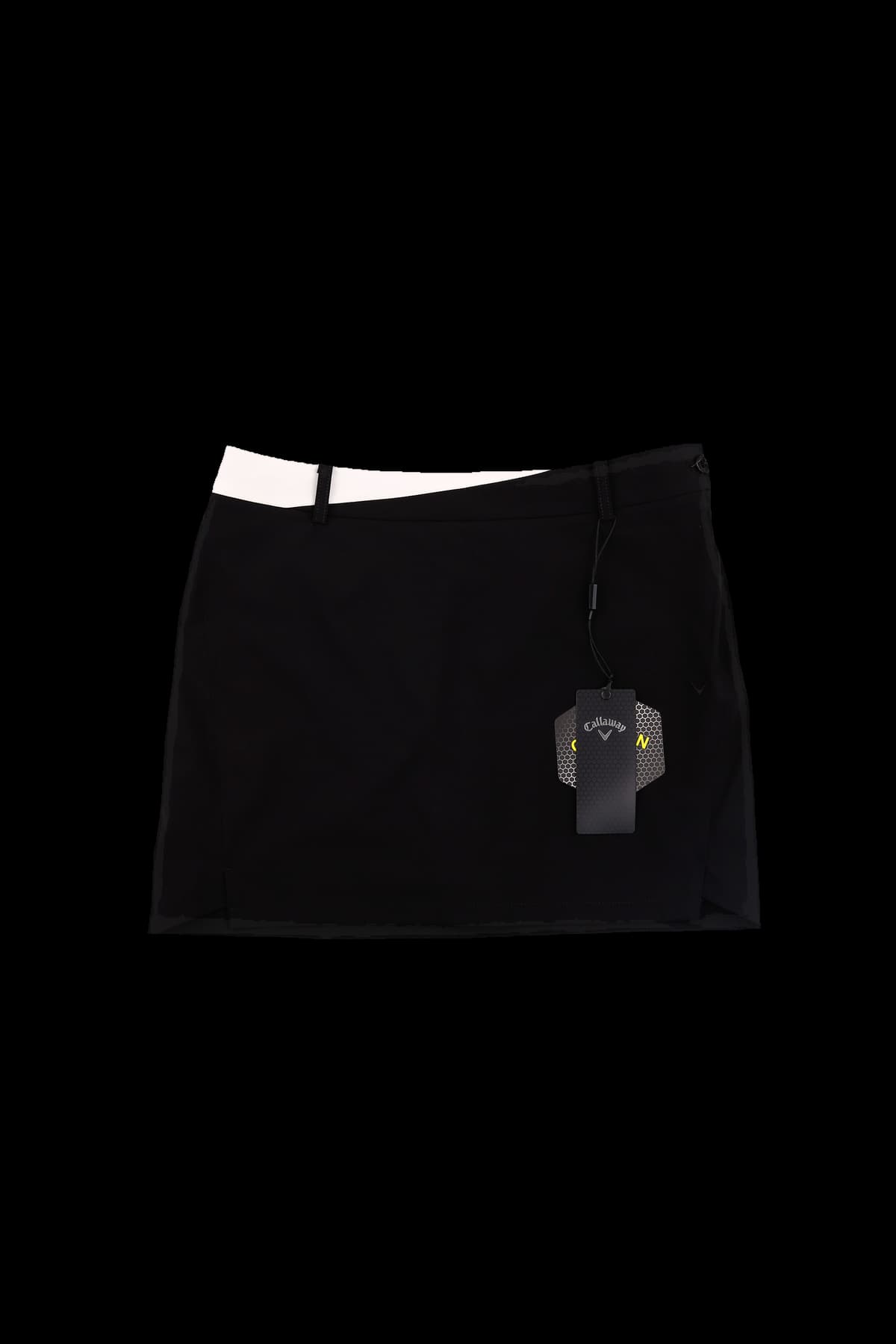 [새상품] 사선 배색 라인 스커트