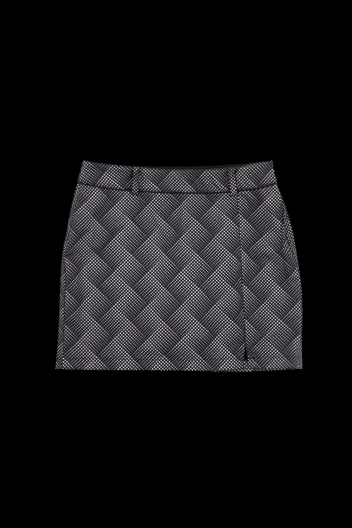 도트 패턴 스커트