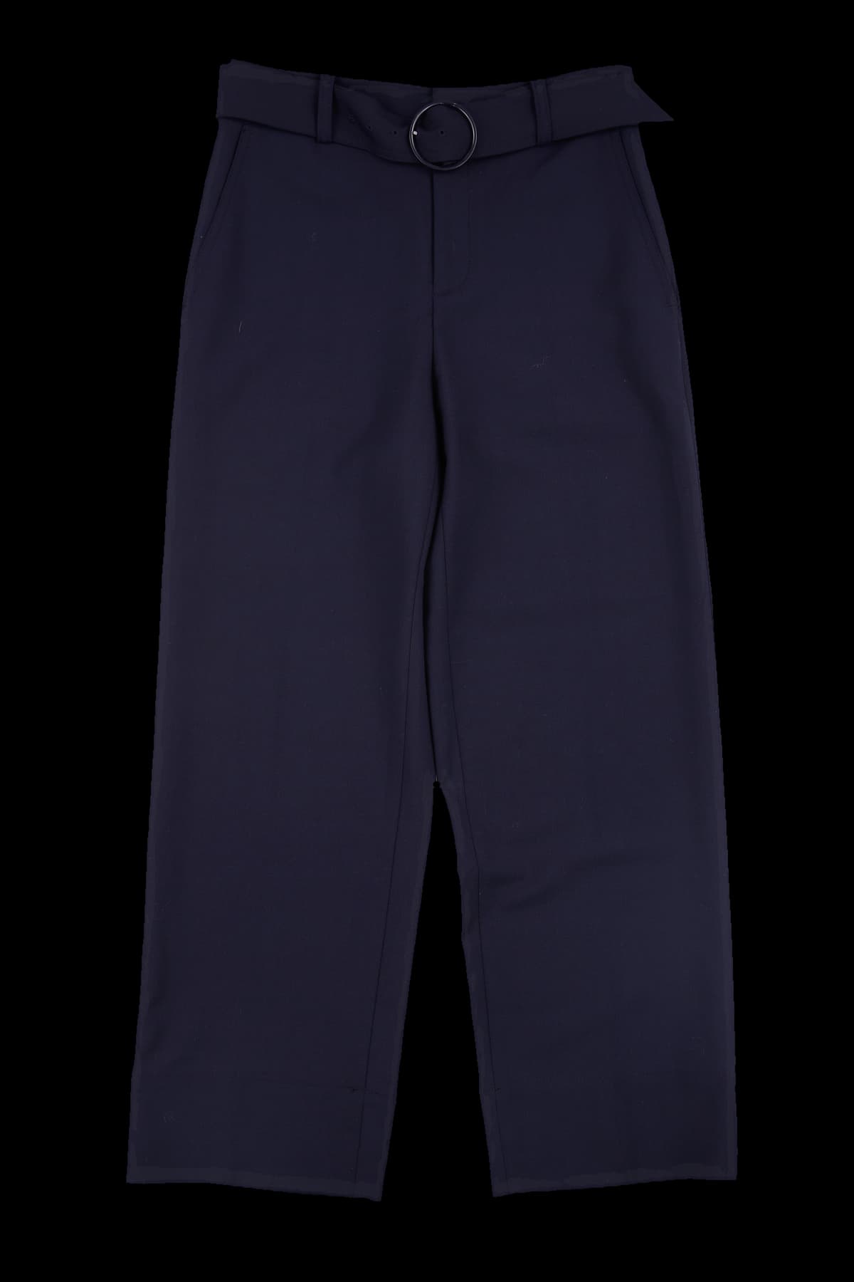 벨티드 스트레치 팬츠